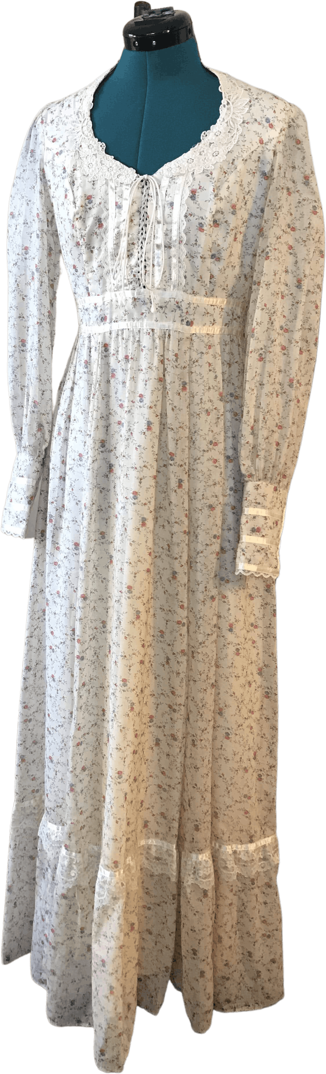 Vintage 70's Floral Print Prairie Maxi Dress by Gunne Sax by Gunne Sax ...