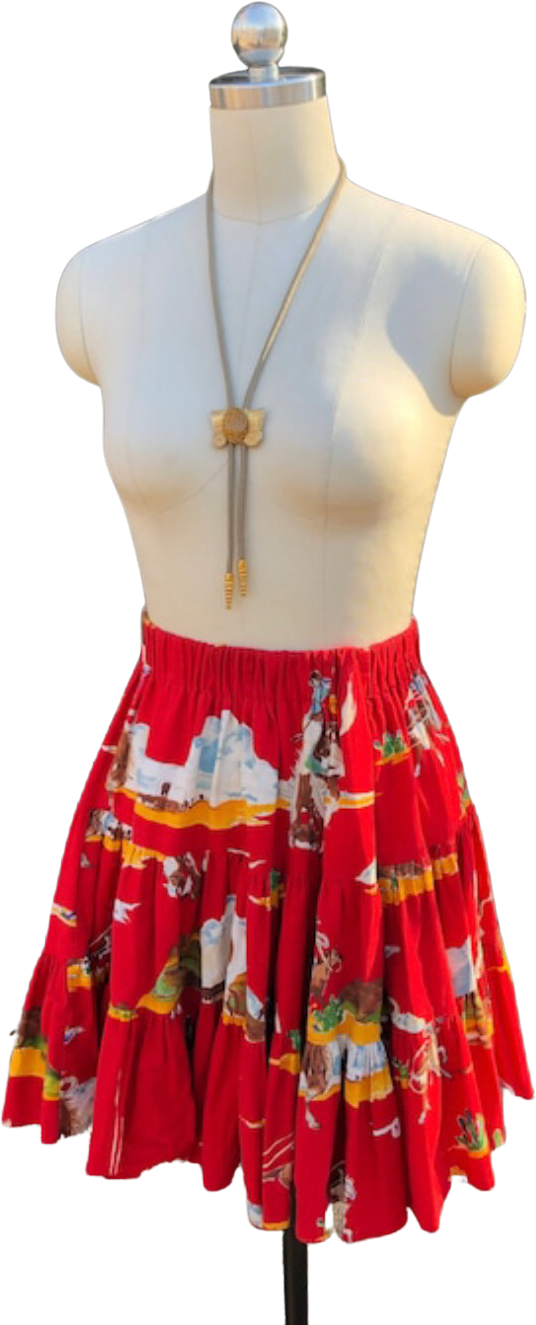 80s circle skirt hot sale