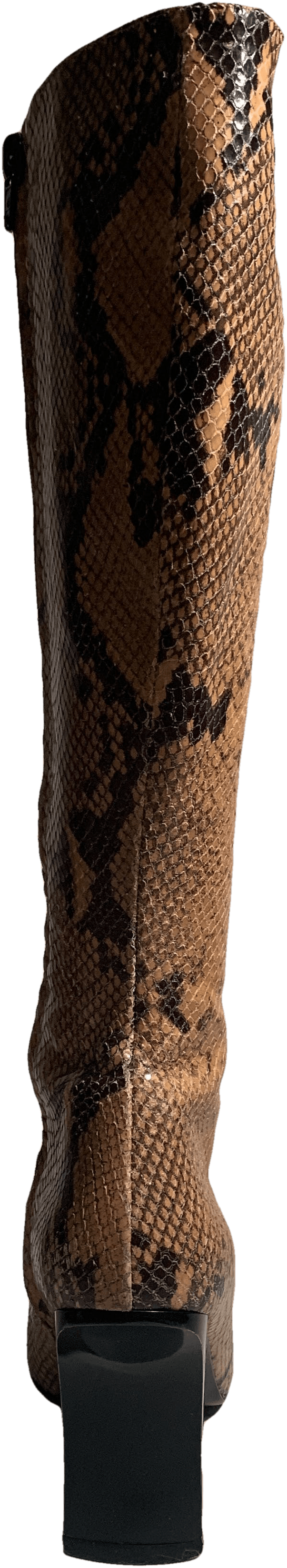 Vintage 90’s Authentic Python Snakeskin Boots by Robert Clergerie Paris