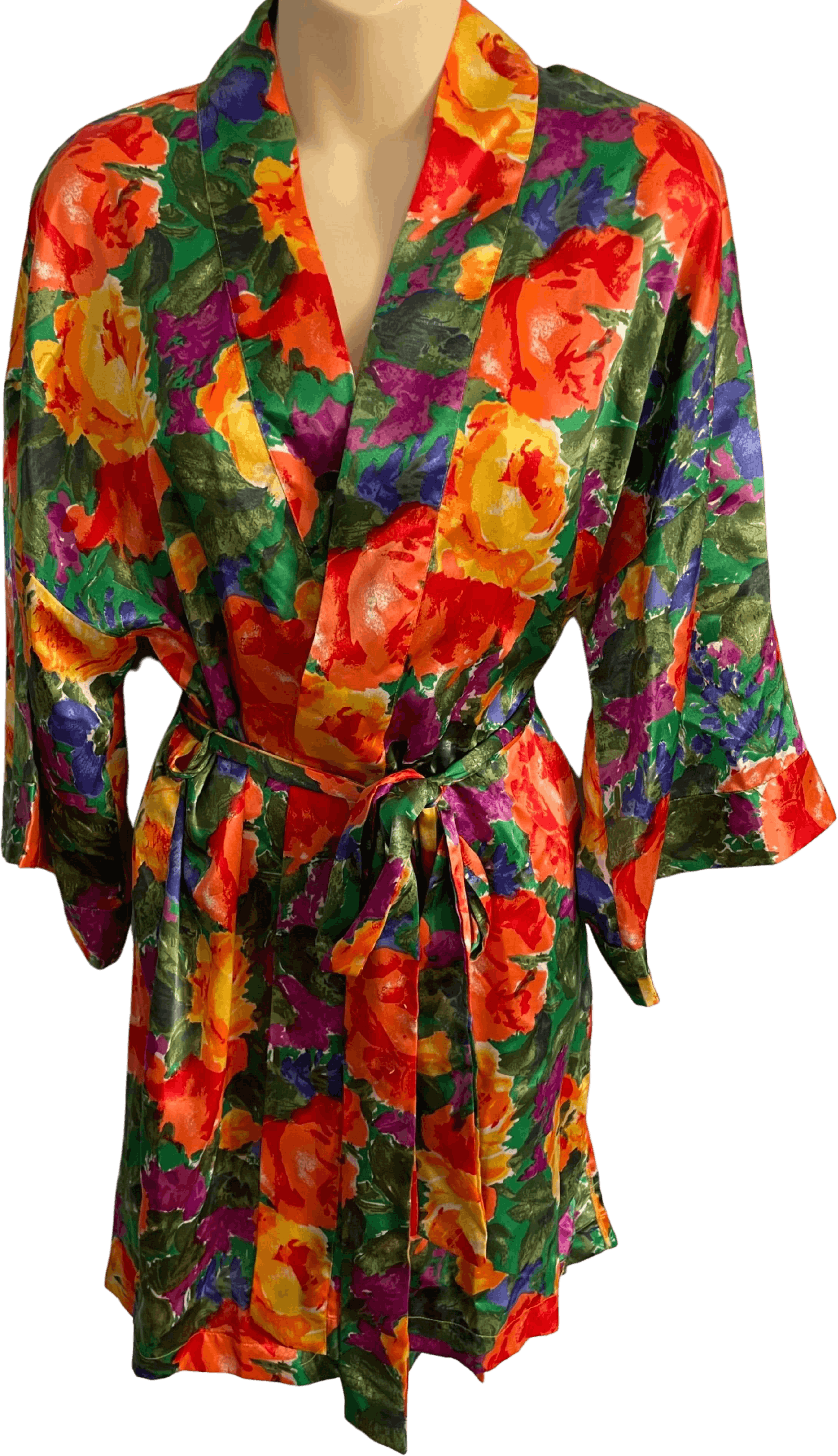 Vintage 90’s Bright Floral Robe by Victoria’s Secret | Shop THRILLING