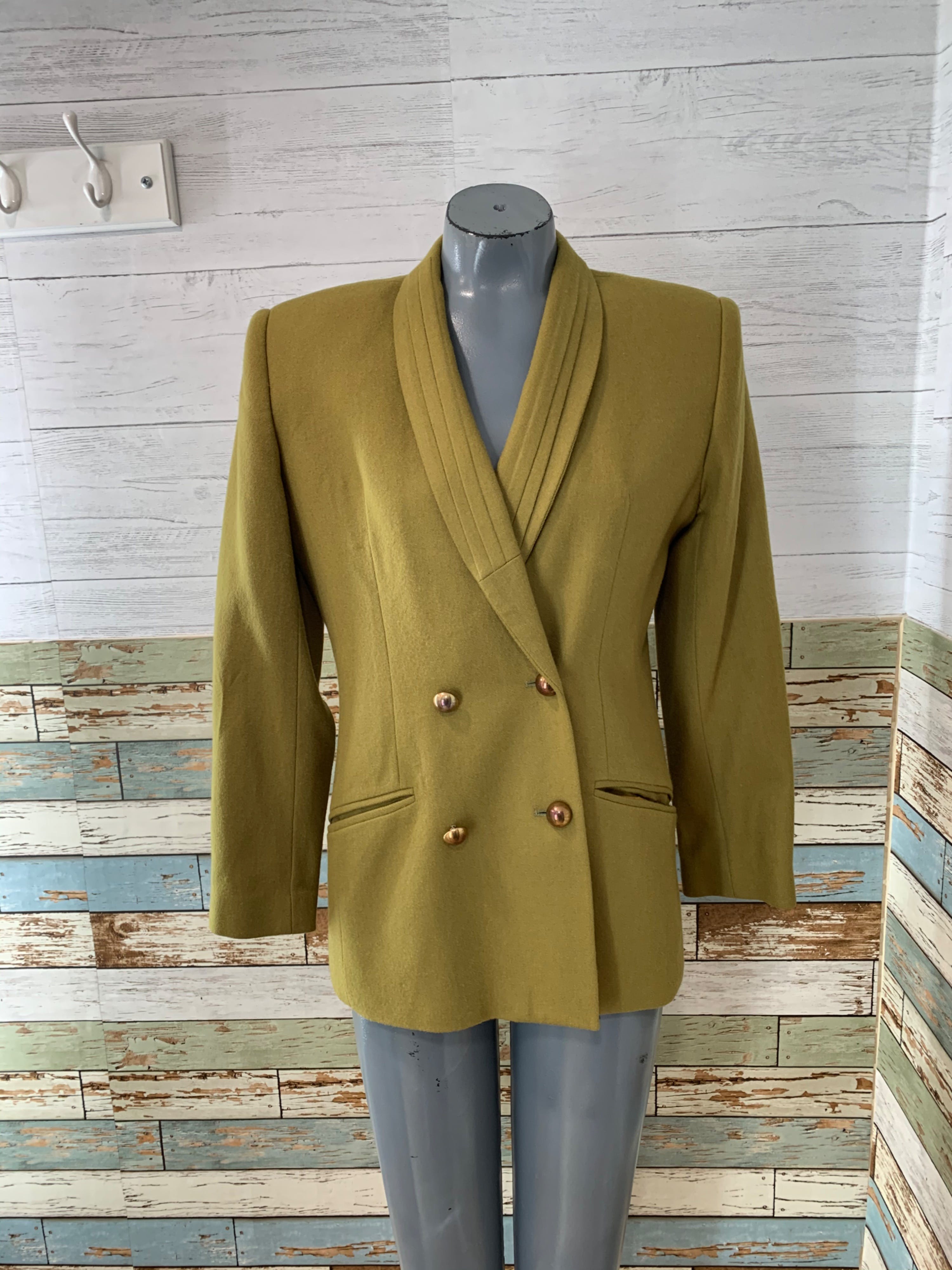 Vintage 90's Double Breasted Suit Jacket by Oleg Cassini | Shop THRILLING