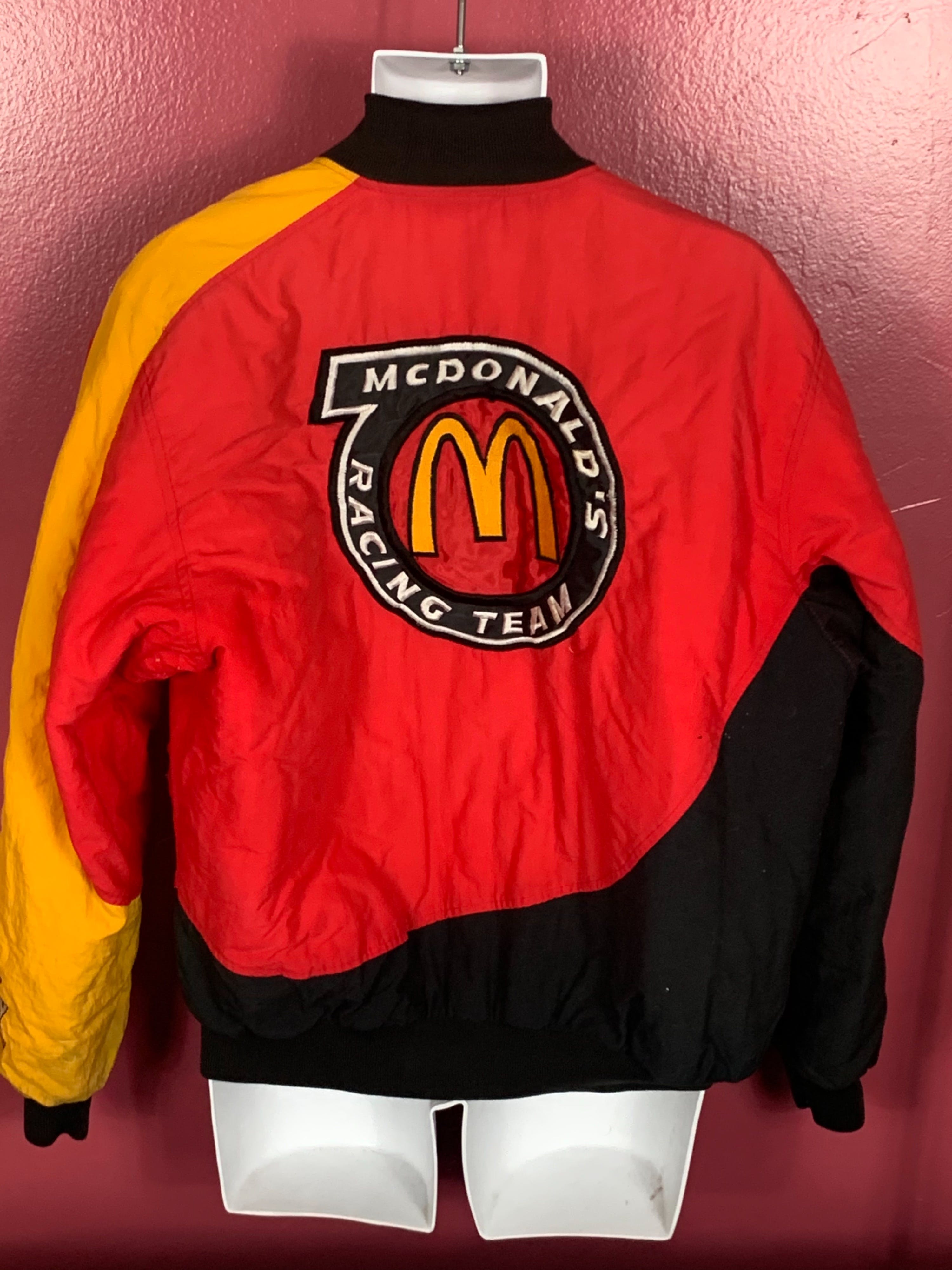 Vintage 90's McDonald's Nascar Racing Team Jacket by Kudzu | Shop THRILLING