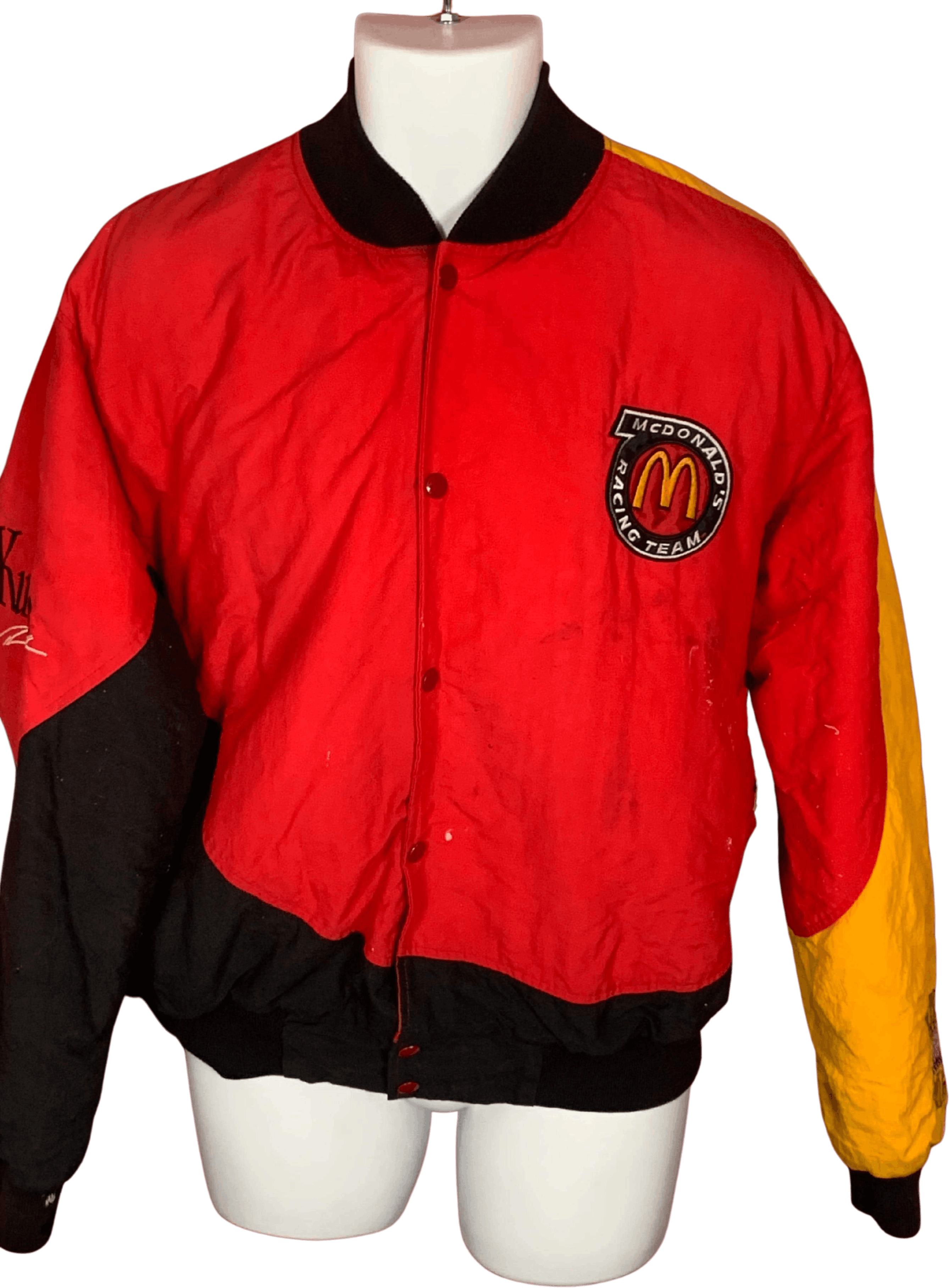 Vintage 90's McDonald's Nascar Racing Team Jacket by Kudzu | Shop THRILLING