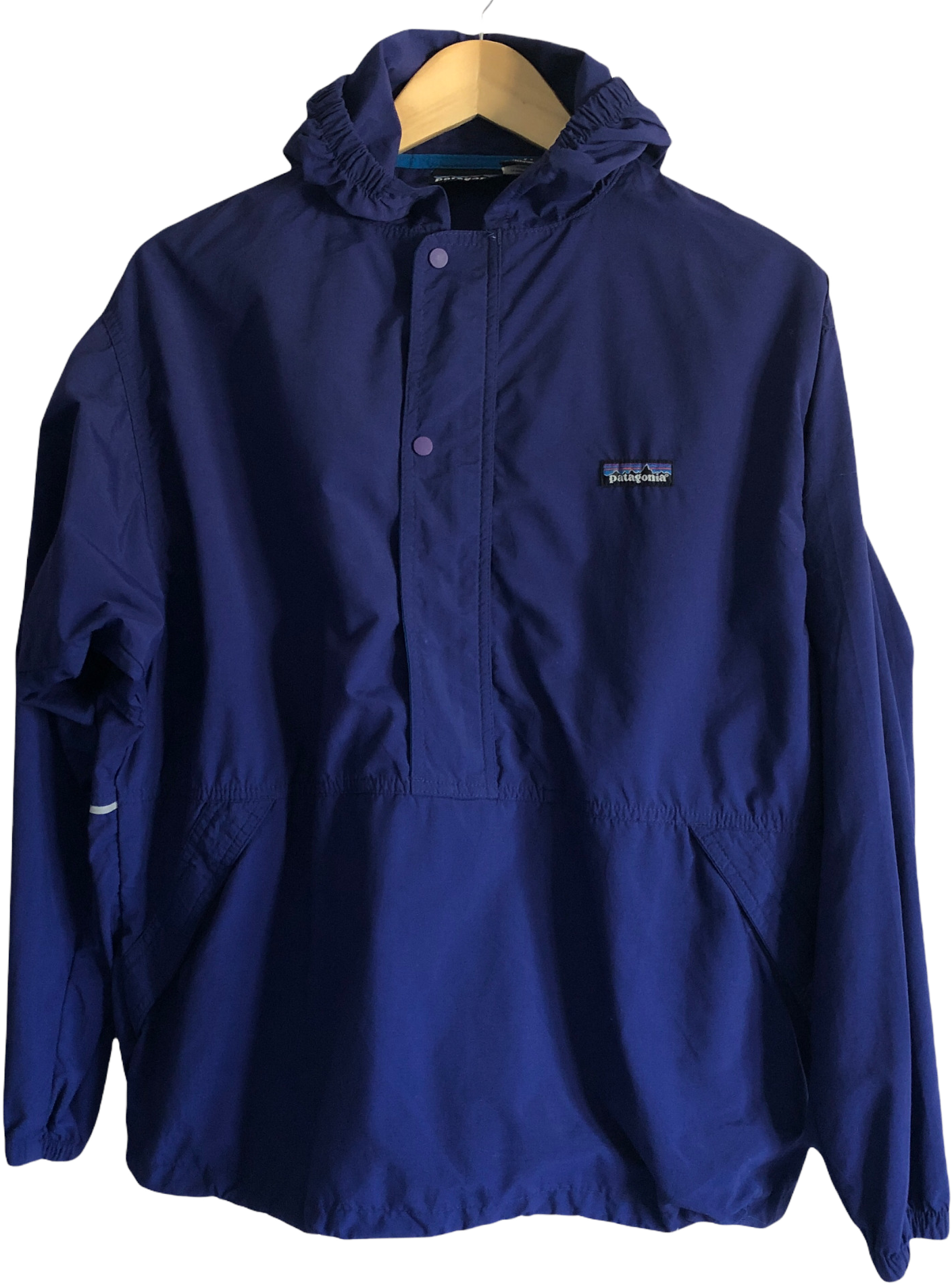 Patagonia 90s Usa Made Purple Vintage Hooded Jacket by Patagonia