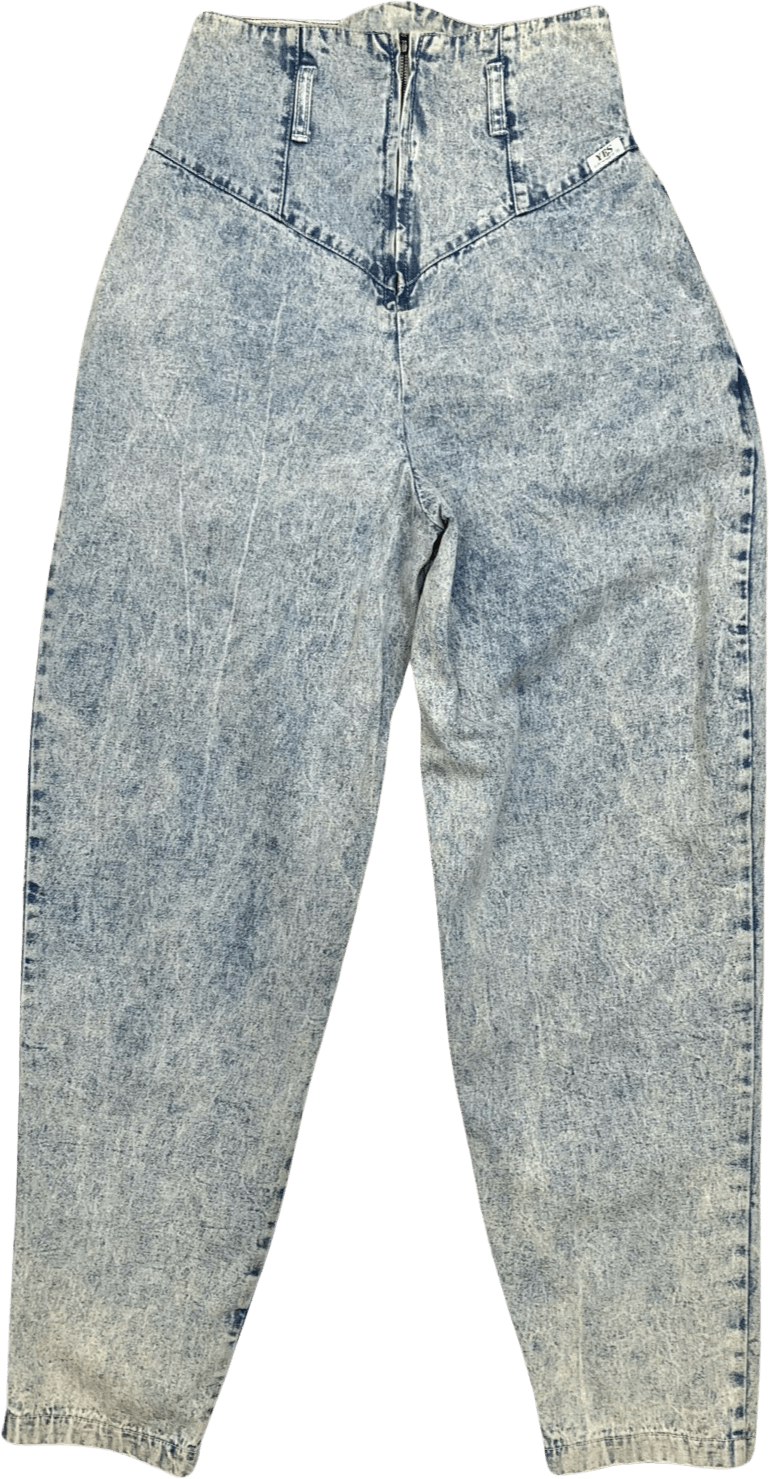 Vintage Acid Wash High Waisted Jeans | Shop THRILLING