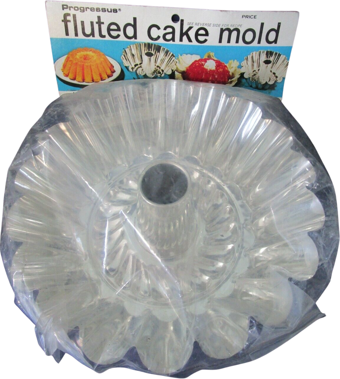 Vintage Progressus Fluted Ruffled Cake Pan Jello Mold 1970 West German ...