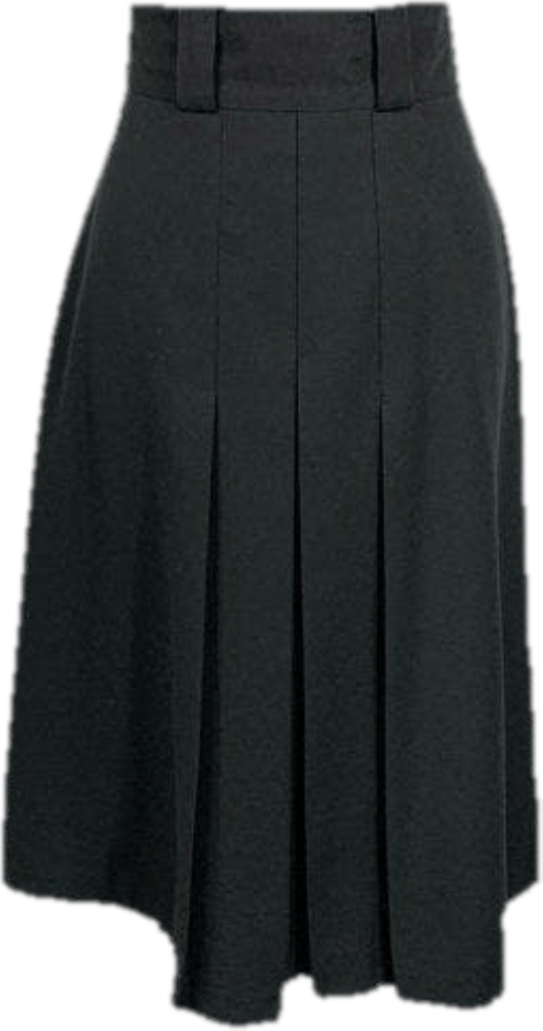 Vintage Black High Waisted Midi Skirt by Sag Harbor | Shop THRILLING