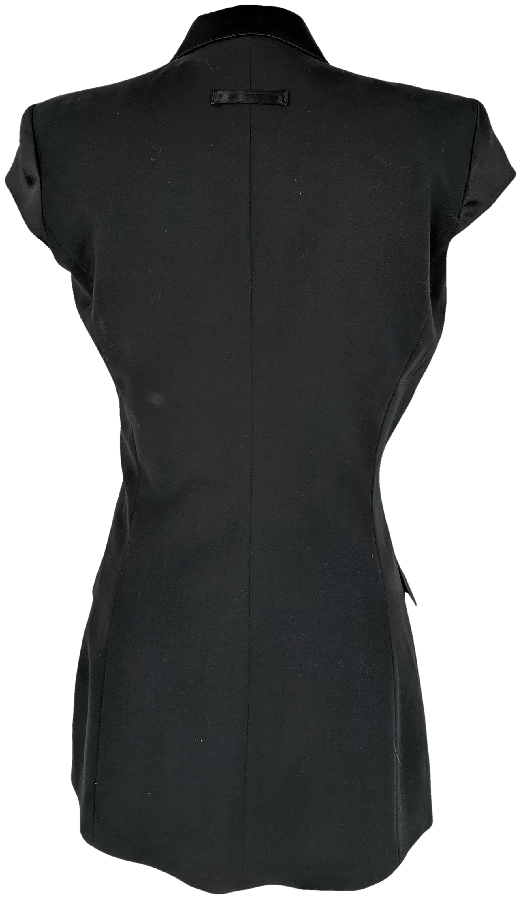 Vintage 80's Black Tuxedo Vest by Jean Paul Gaultier | Shop THRILLING