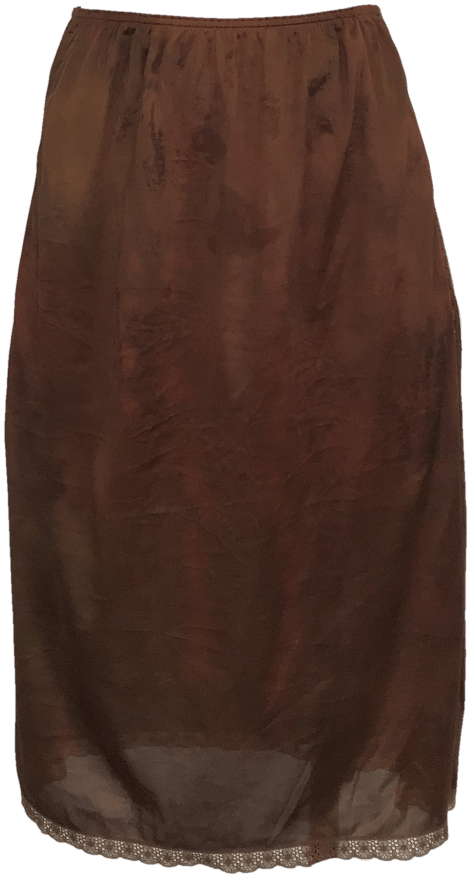 Vintage Burnt Orange Tie Dye Half Slip | Shop THRILLING