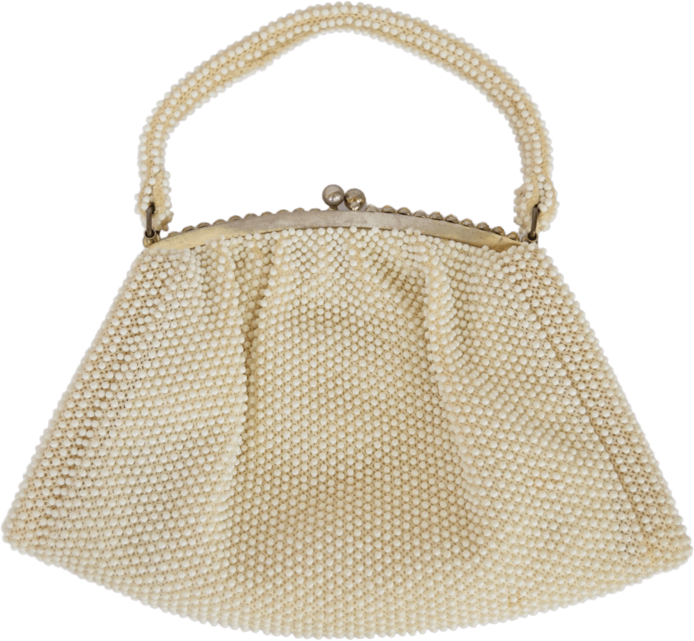 Elegant Ivory Lace Bridal Clutch Bag
