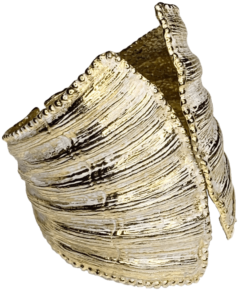 Vintage Fan Shell Hinged Cuff | Shop THRILLING