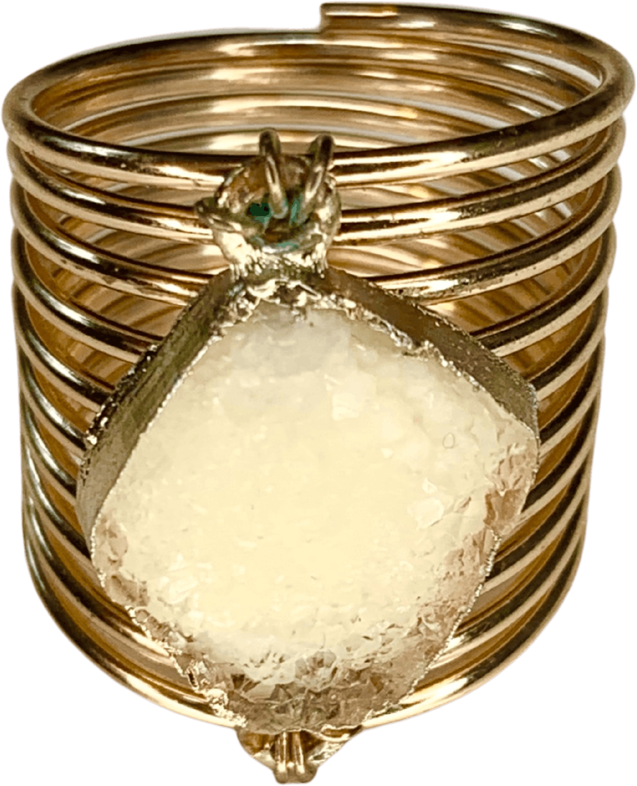 Vintage Gold Coil Ring | Shop THRILLING