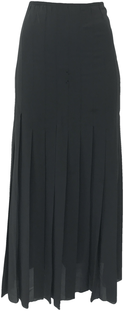 Vintage Gray Pleated Mid Length Skirt by Fabrica | Shop THRILLING