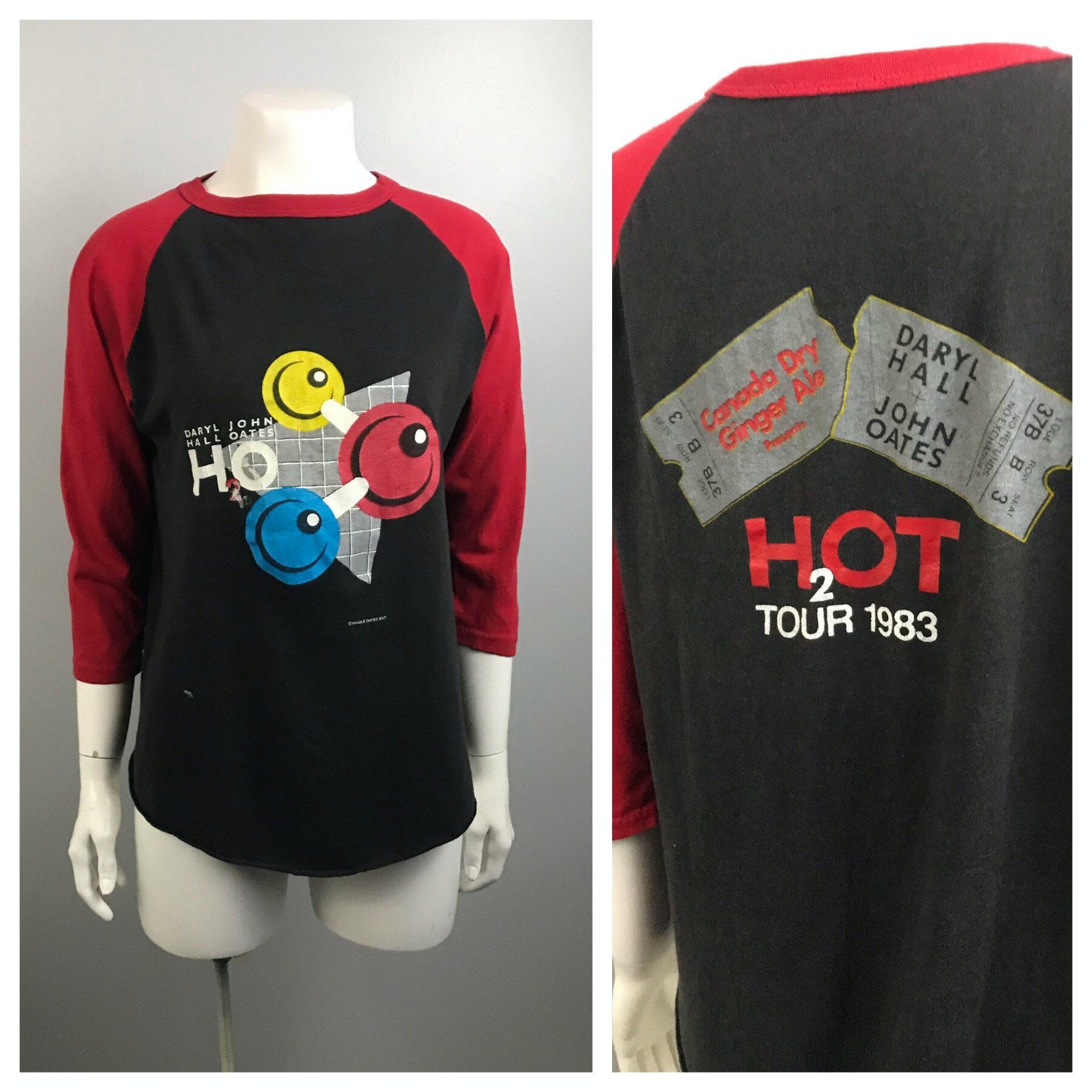 Vintage 80’s Hall & Oates Concert T-Shirt | Shop THRILLING