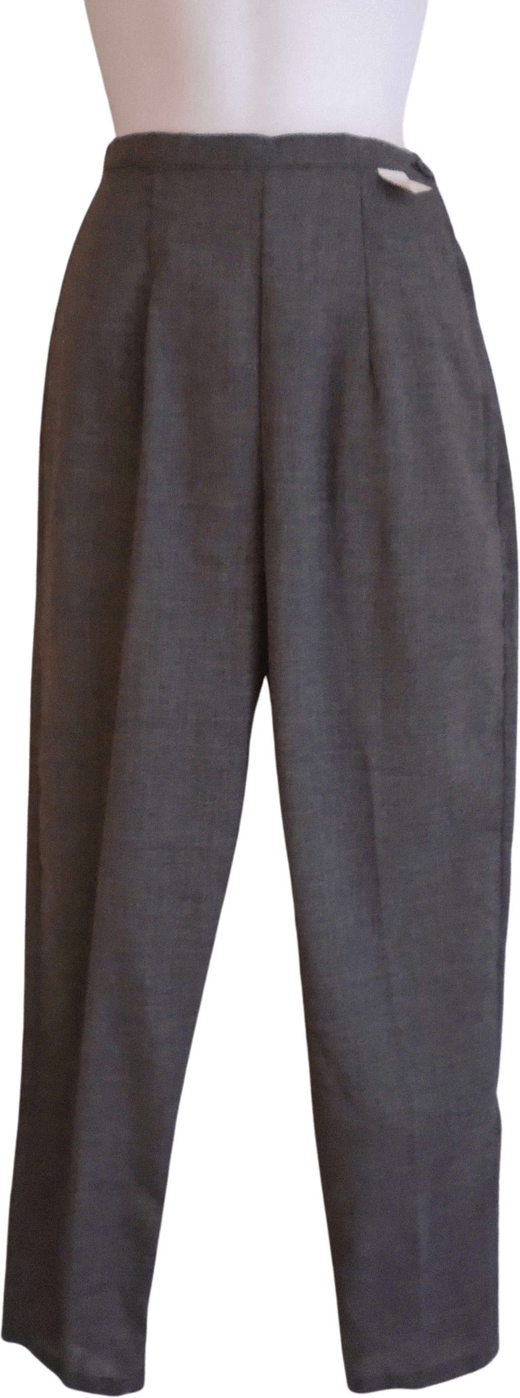 Vintage 60’s Deadstock Gray Pleated Capri Pants | Shop THRILLING