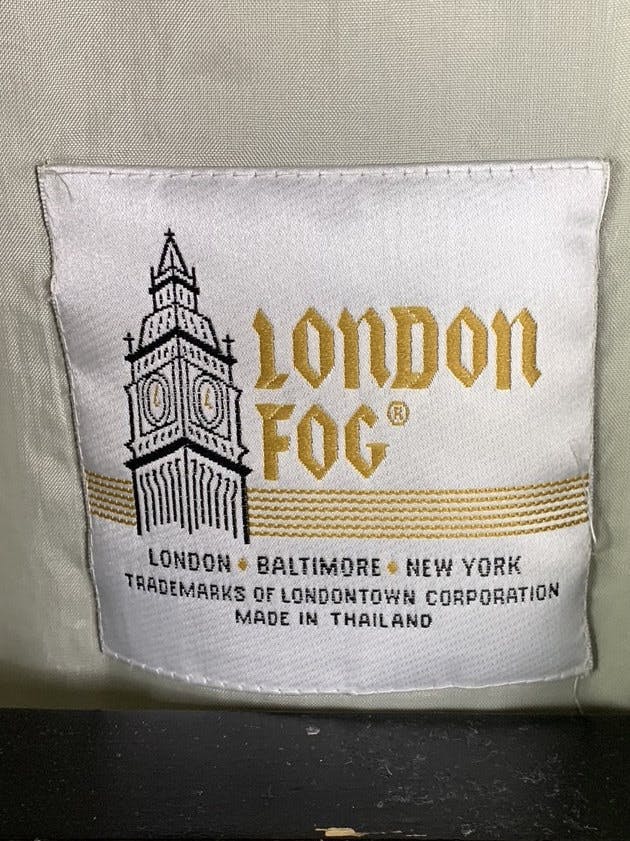 Vintage Light Beige Belted Trench Coat by London Fog | Shop THRILLING