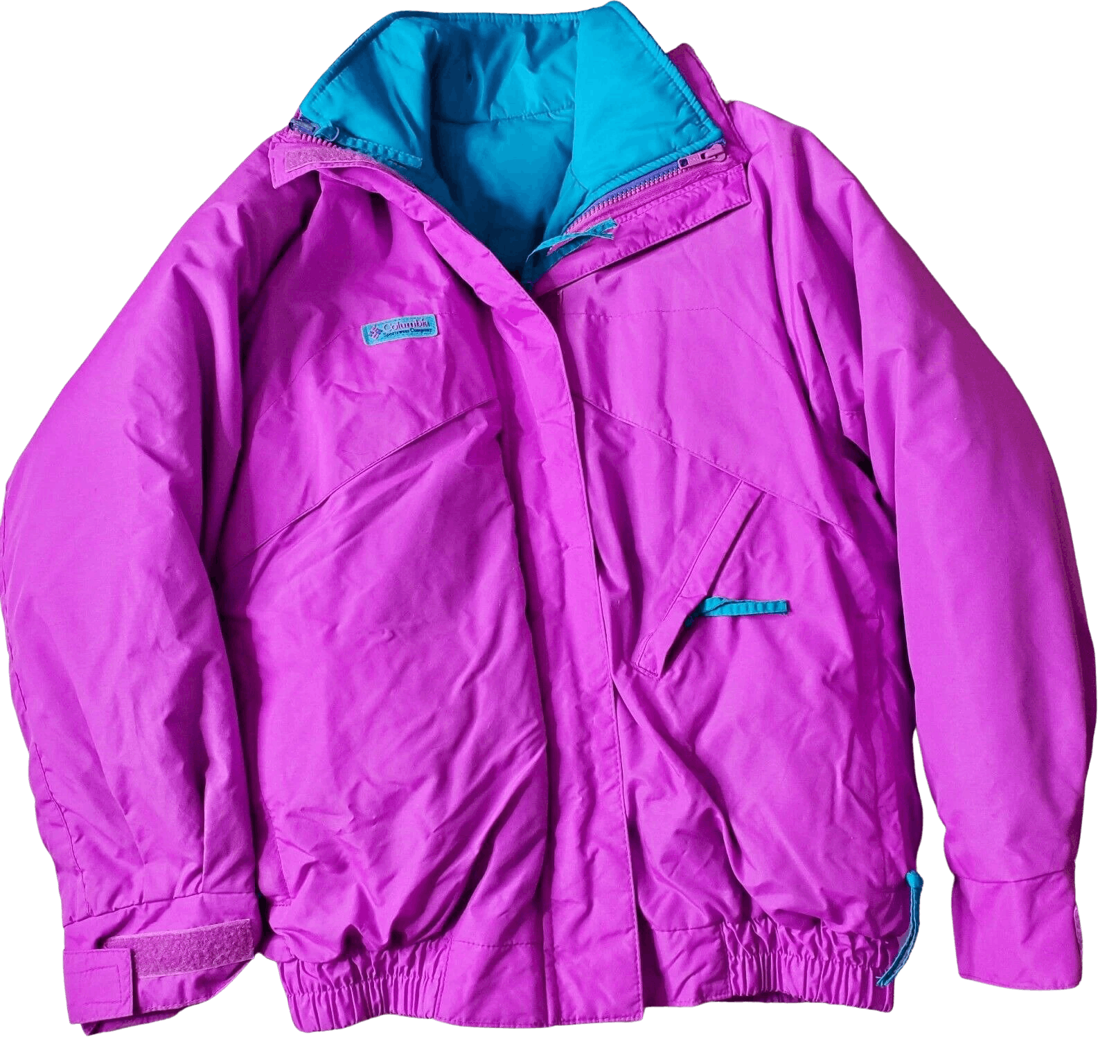 Vintage 90’s Whirlibird Purple Snowboard Jacket by Columbia Shop