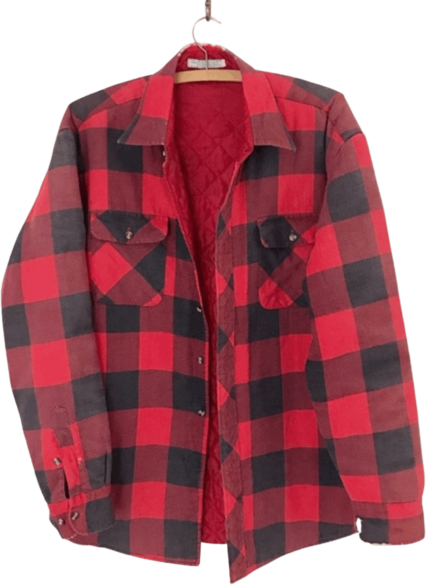 Vintage 70's Buffalo Plaid Shirt Jacket | Shop THRILLING