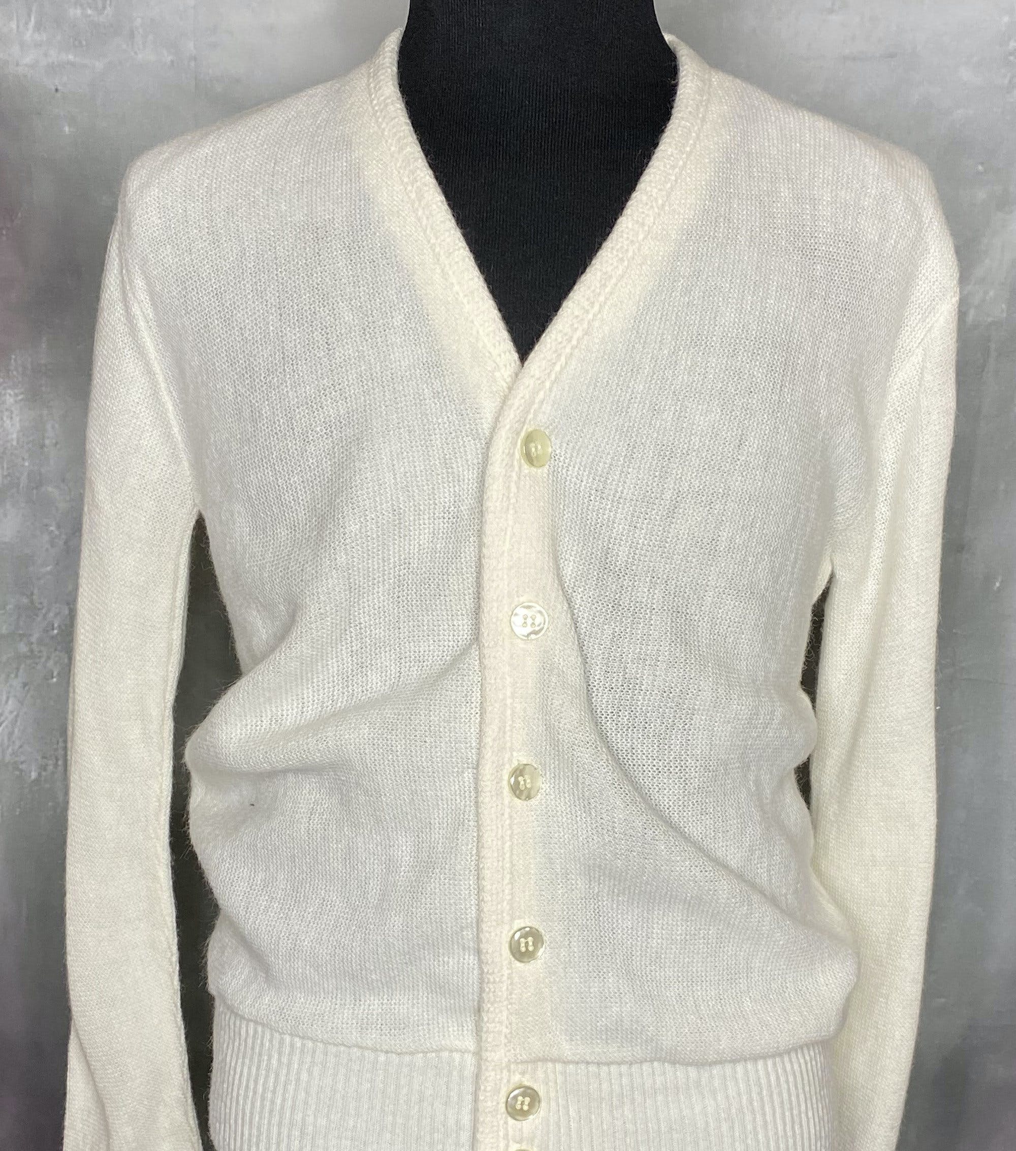 Vintage 70's V-Neck Cardigan Sweater | Shop THRILLING