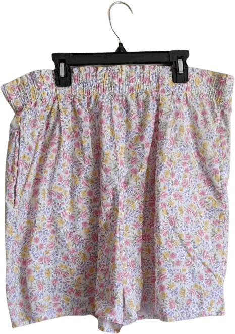 Vintage 80's/90's Floral Elastic Waist Shorts by Separate Issue | Shop ...