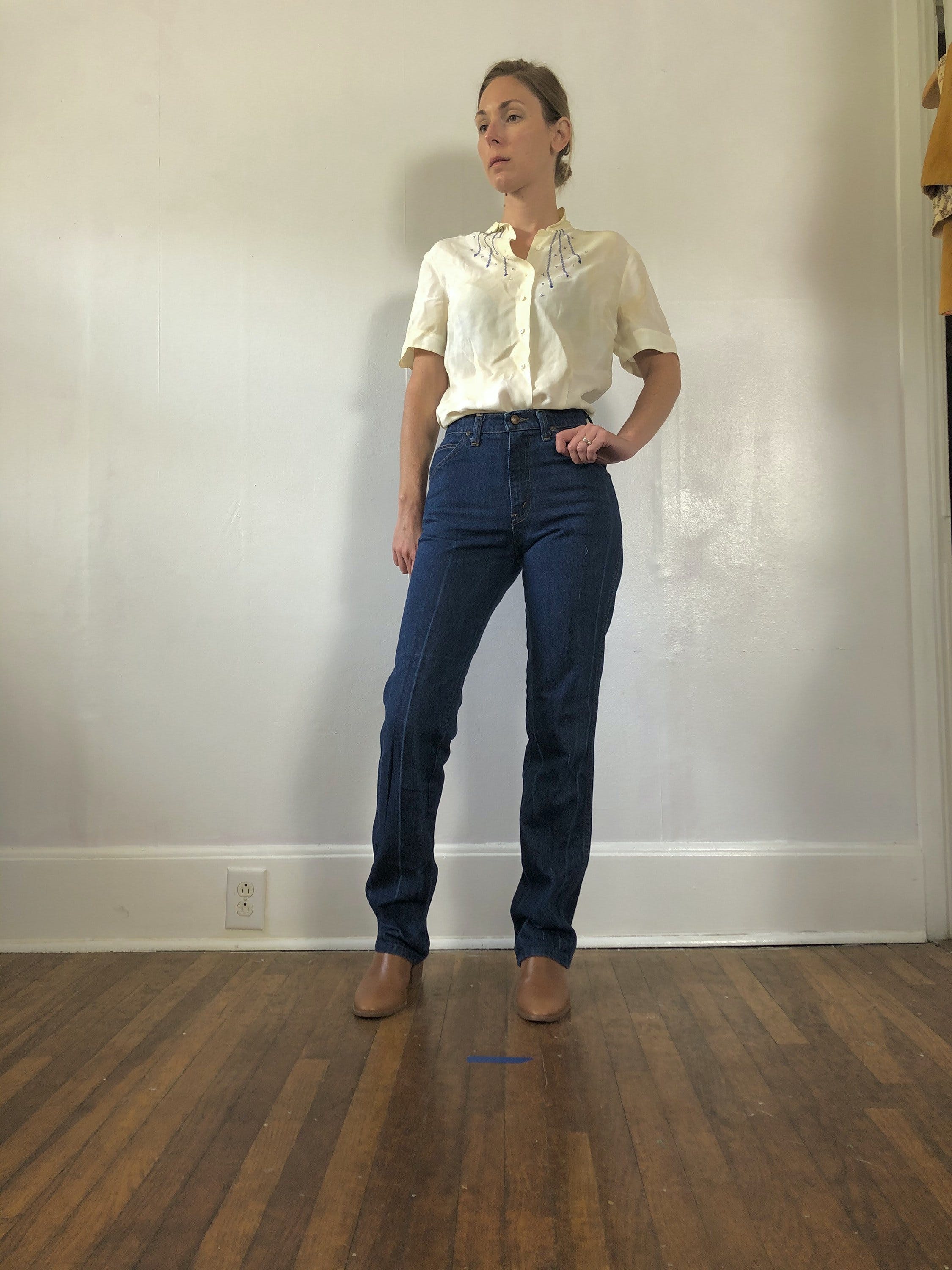 Vintage 80’s Cowboy Fit High Waisted Jeans by Dee Cee Brand | Shop ...