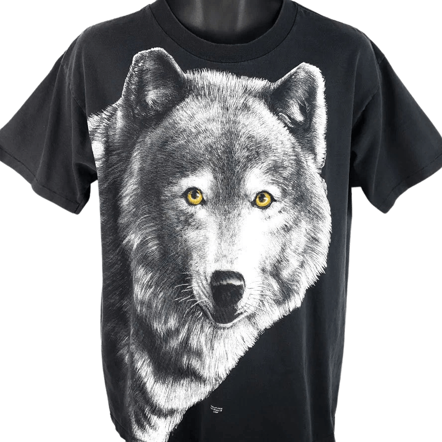 Vintage 90’s Gray Wolf T-Shirt | Shop THRILLING