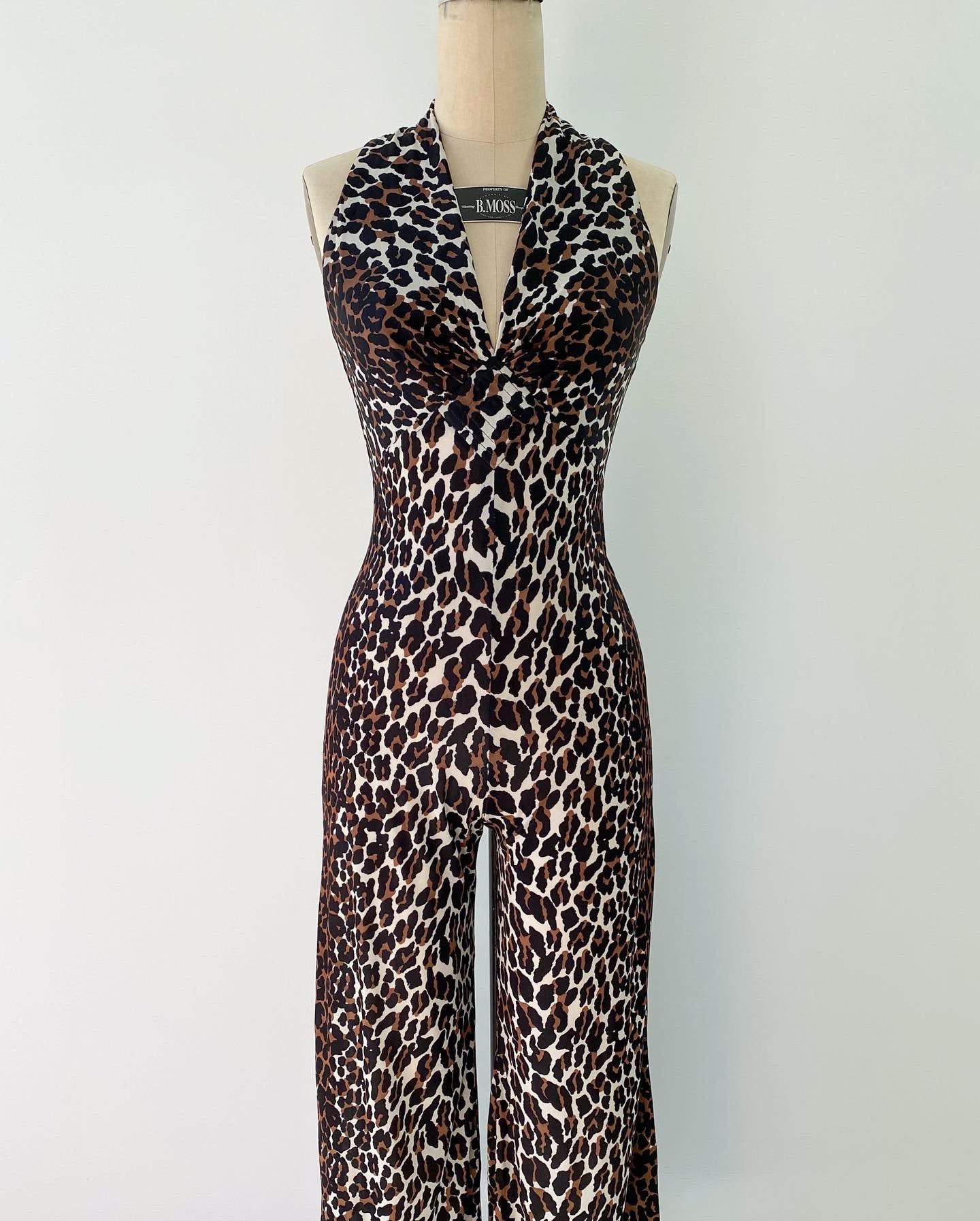 Vintage 70's Leopard Print Jumpsuit | Shop THRILLING