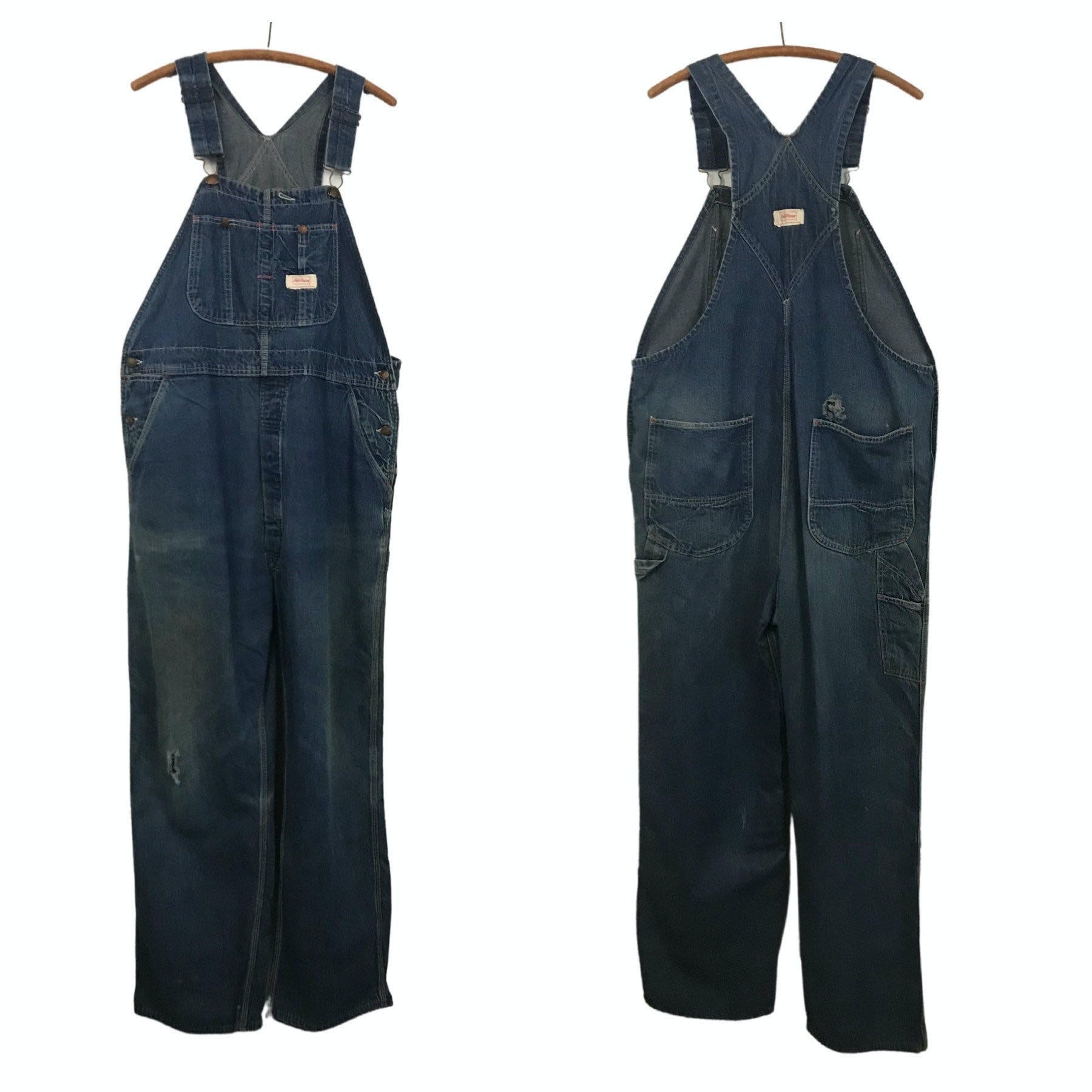 Vintage 60’s Blue Denim Jumpsuit | Shop THRILLING