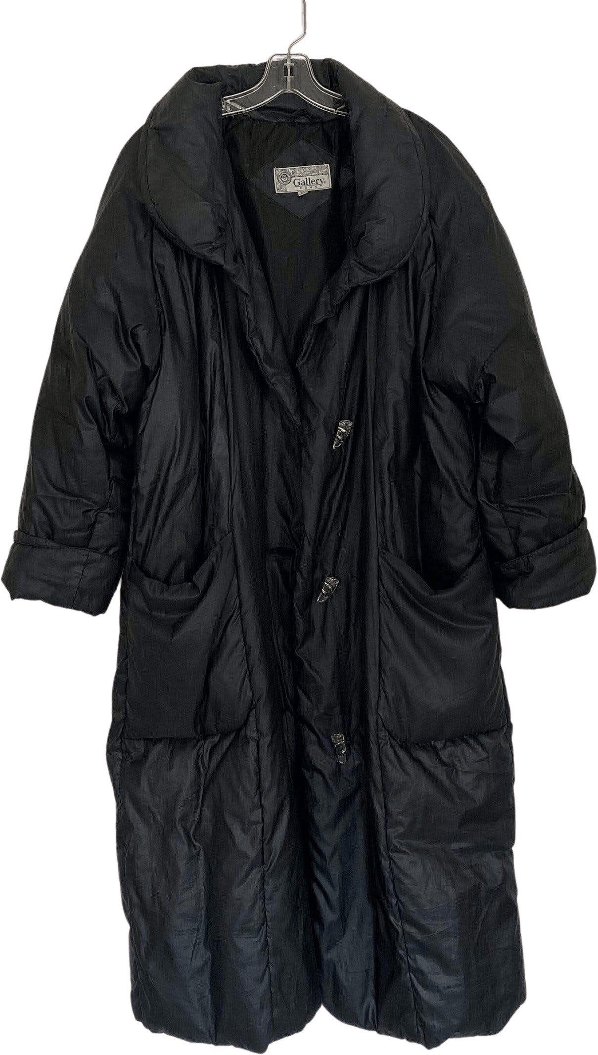 Vintage 80’s Black Oversized Puffer Coat | Shop THRILLING