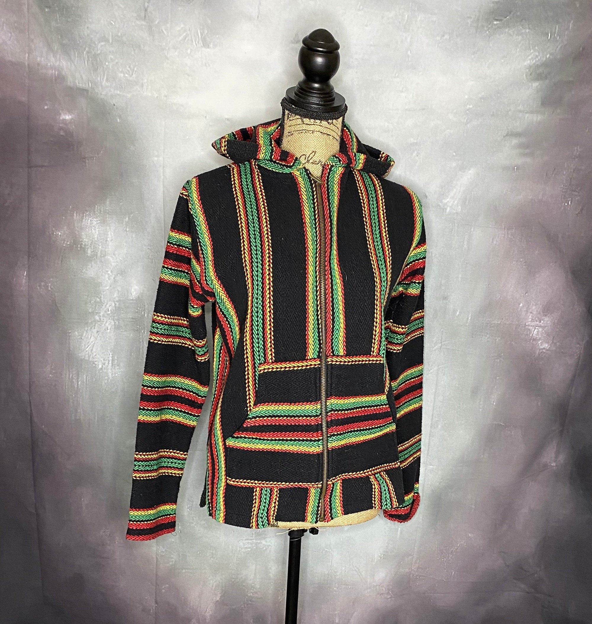Vintage Woven Striped Hoodie | Shop THRILLING