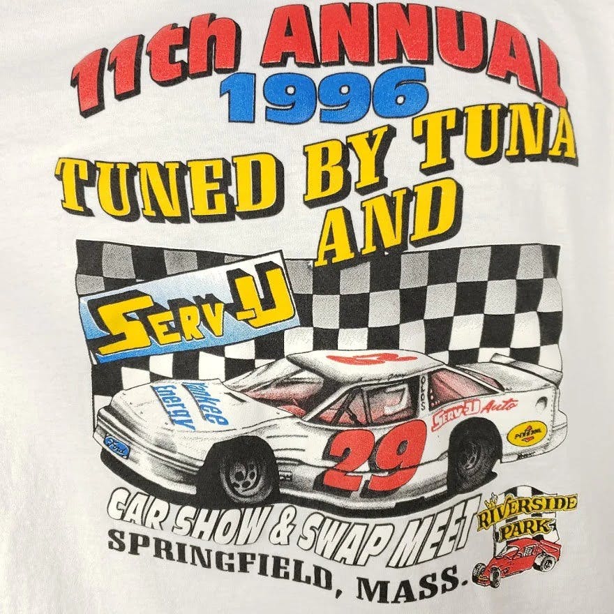 Vintage 90’s Tuned by Tuna Car Show T-Shirt | Shop THRILLING