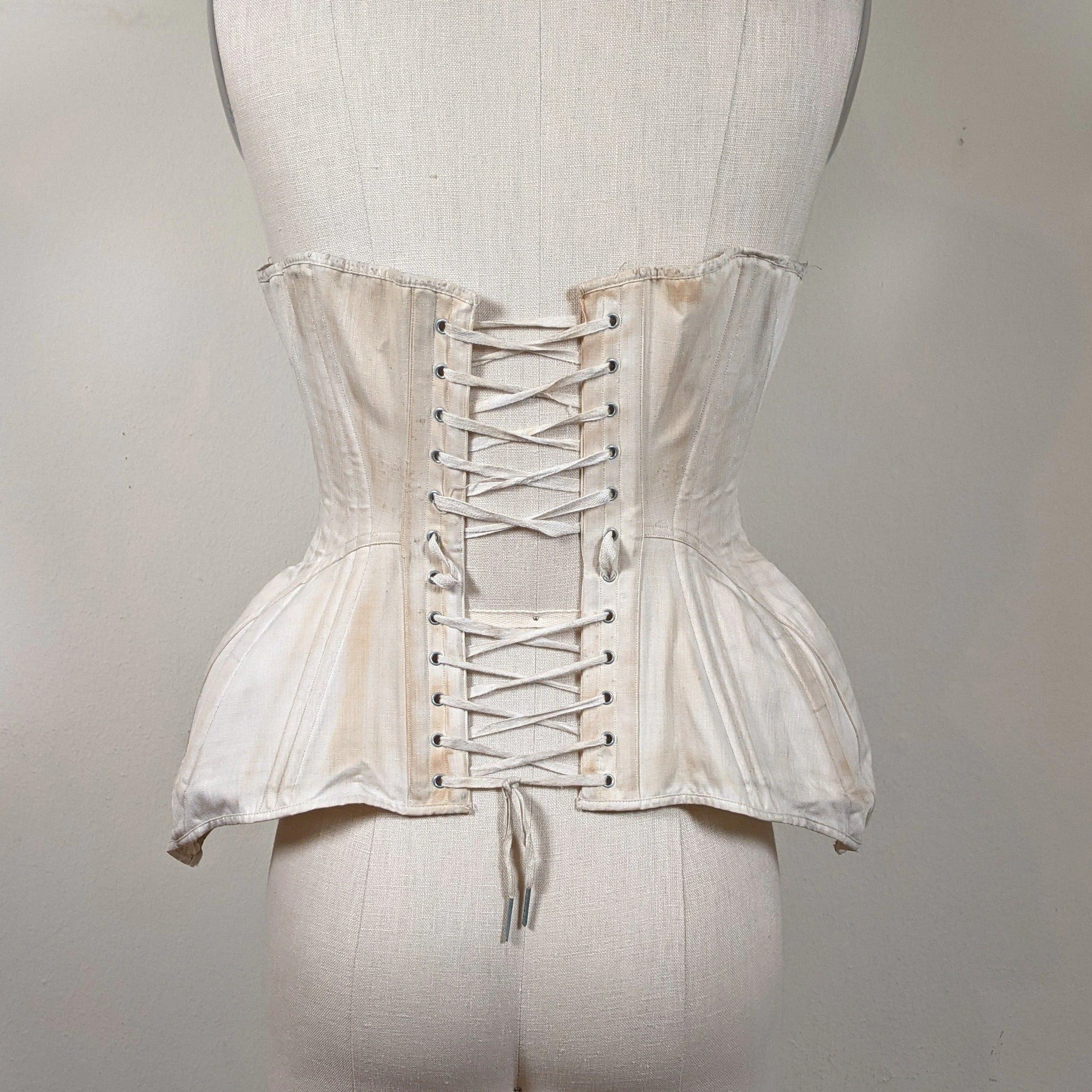 Vintage Edwardian Waist Corset by R&G Tapering Waist | Shop THRILLING