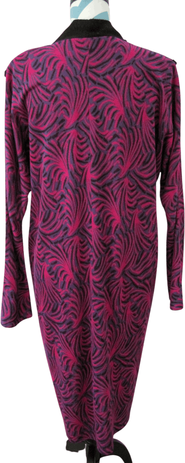 Vintage 80’s Purple Shawl Collar Dress | Shop THRILLING