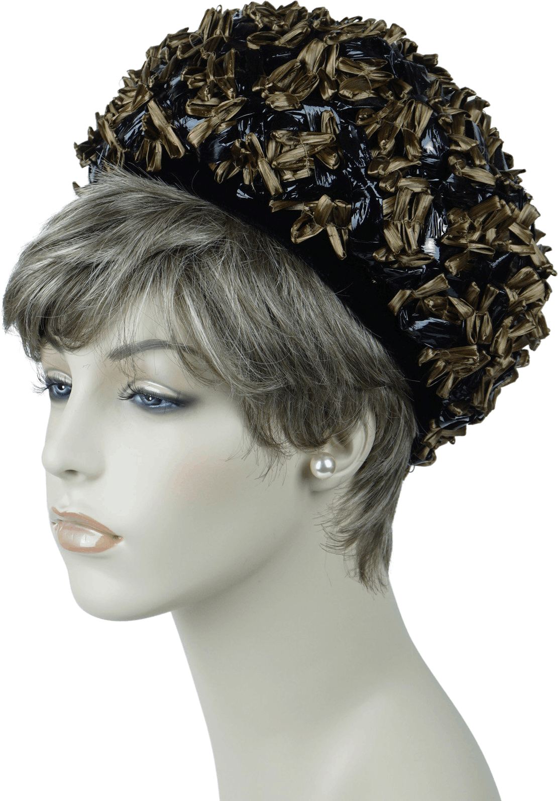 Vintage 60’s Bronze High Rise Pillbox Hat by Jacques Heim | Shop THRILLING