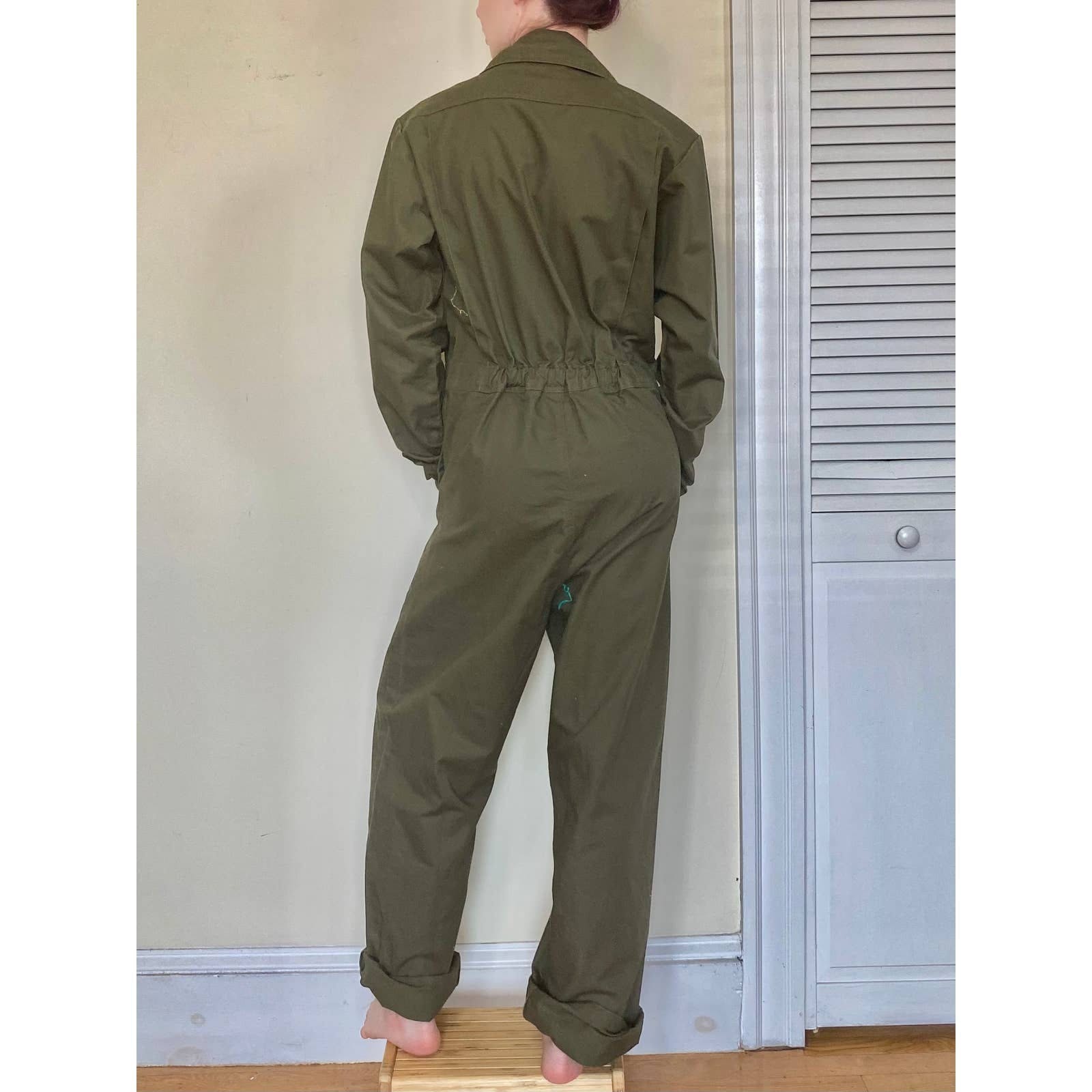 Vintage 80’s Army Green Coveralls Dutch Military Overalls | Shop THRILLING