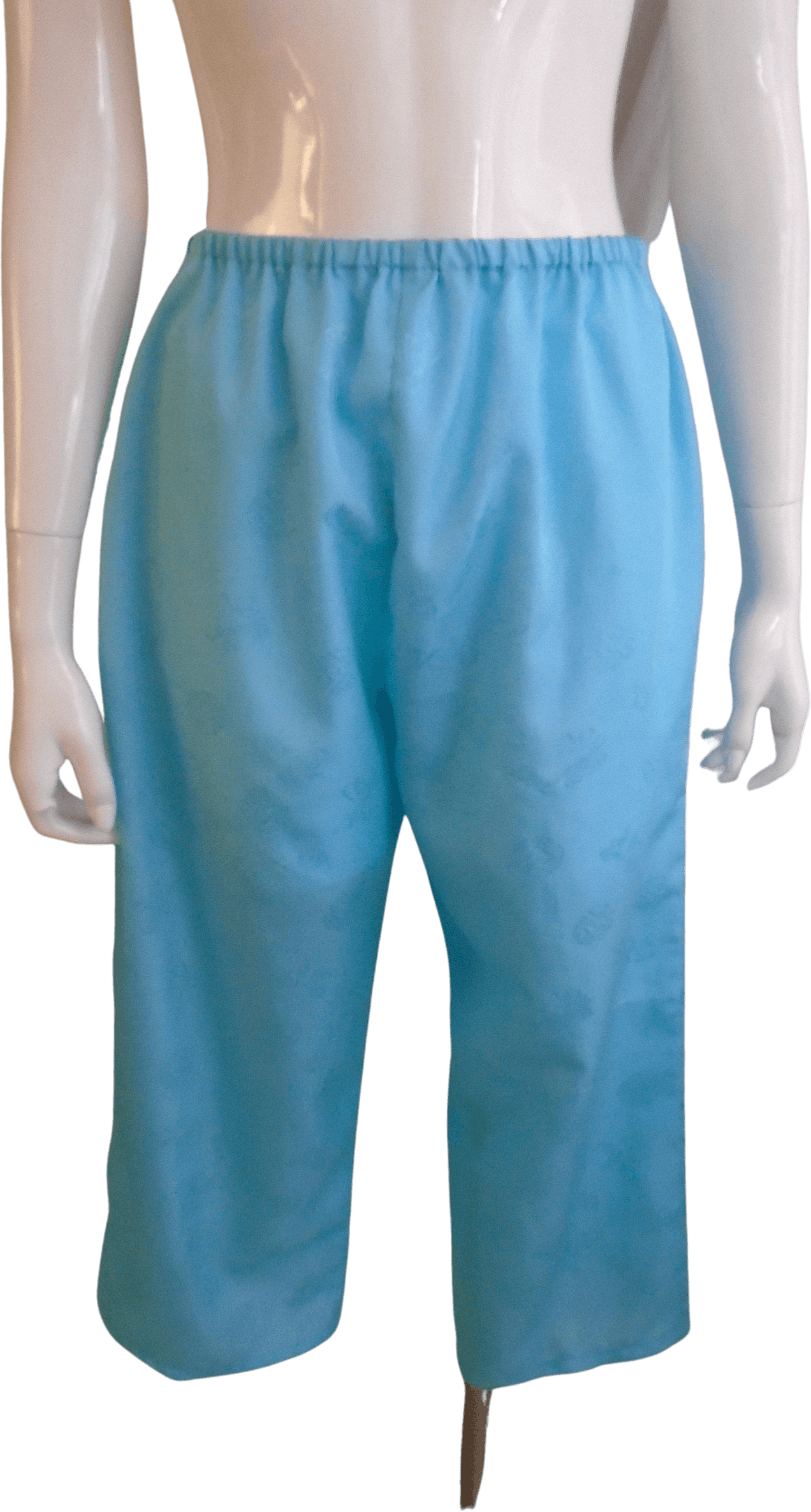 Vintage 50’s Light Turquoise Embossed Pajama Pants | Shop THRILLING