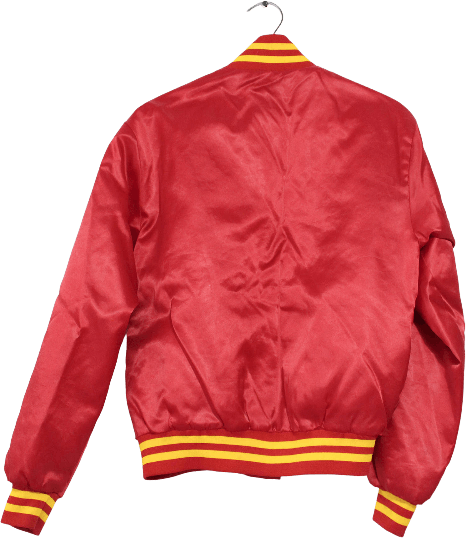 Red Usmc Jacket Vintage Red and Yellow United States Marine Corps Bomber Jacket by ...