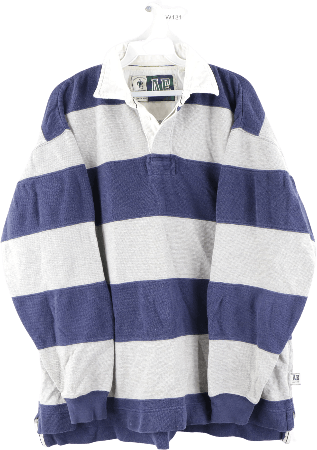 Vintage 90’s Men's Color Block Rugby Shirt by American Eagle | Shop ...