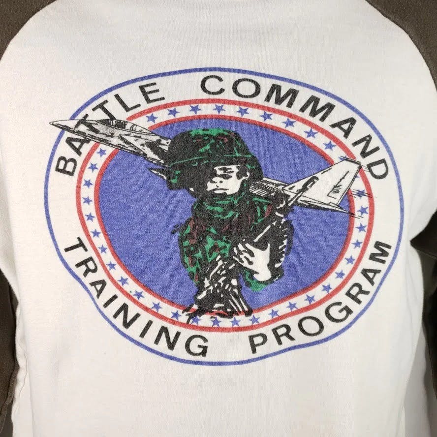 Vintage 80’s Battle Command Training Program T-Shirt | Shop THRILLING