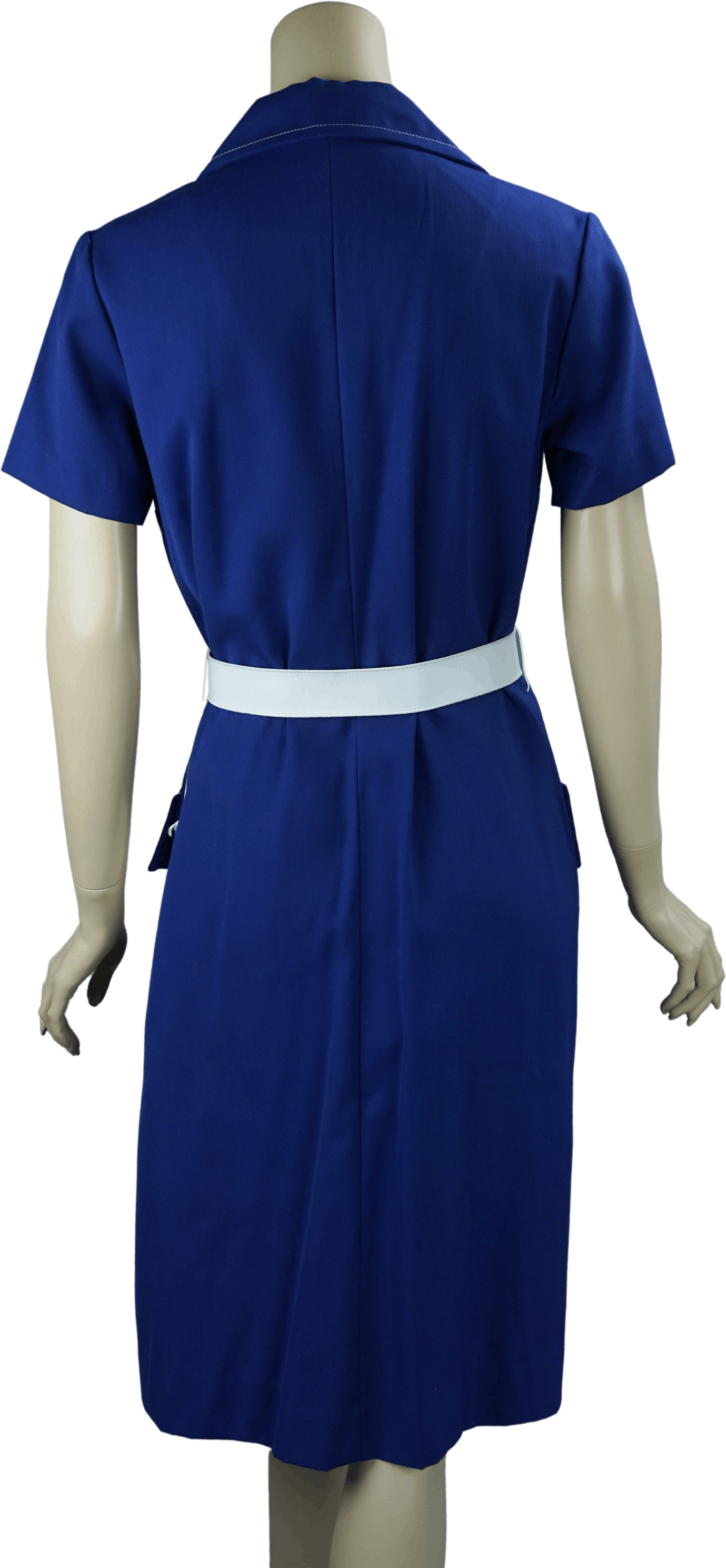 Vintage 80’s Blue Belted Dress by Country Miss | Shop THRILLING