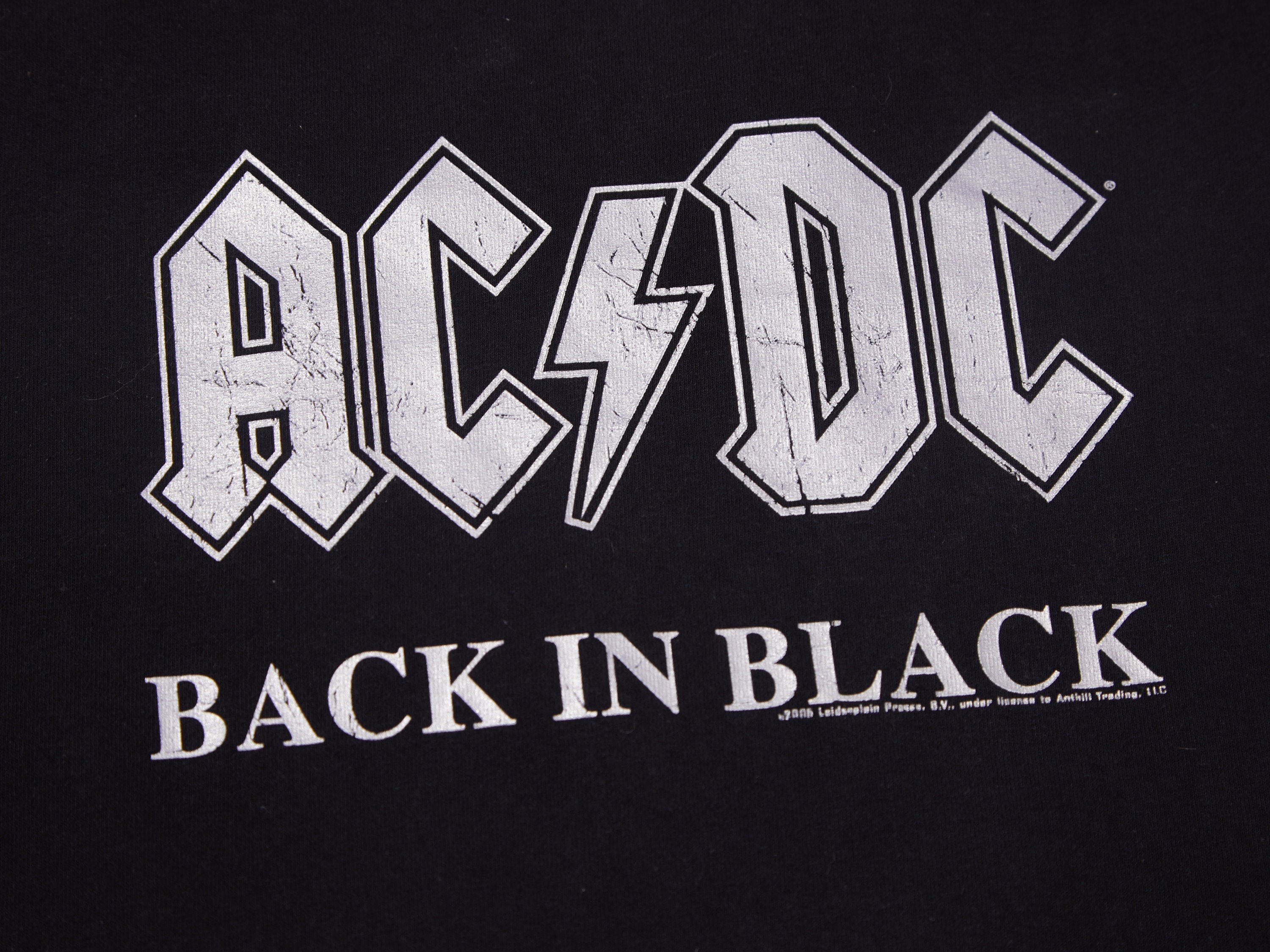 Vintage 80's AC/DC Distressed Band T-Shirt | Shop THRILLING