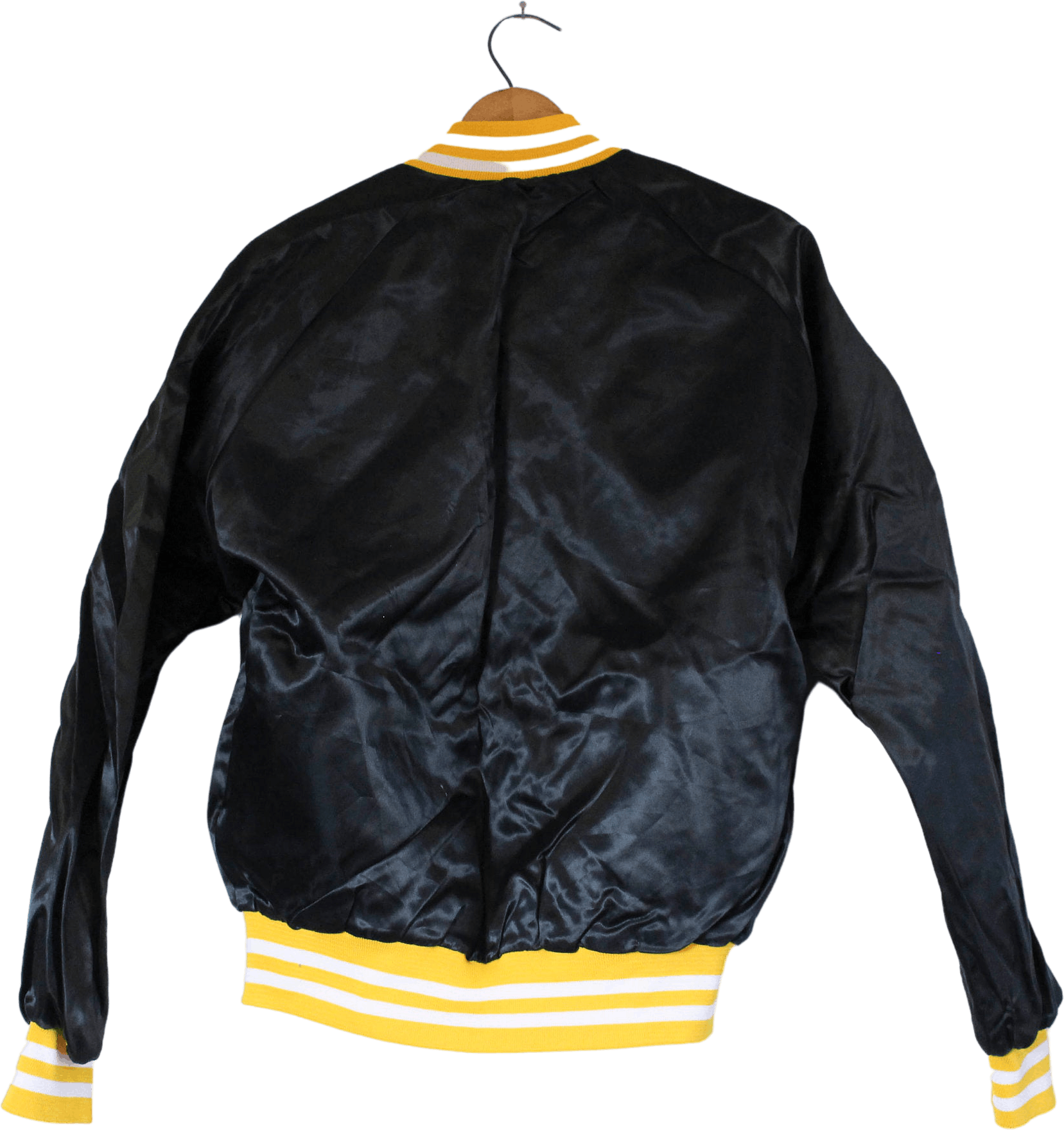 Vintage Black Pittsburgh Steelers Pennsylvania Football Satin Jacket ...