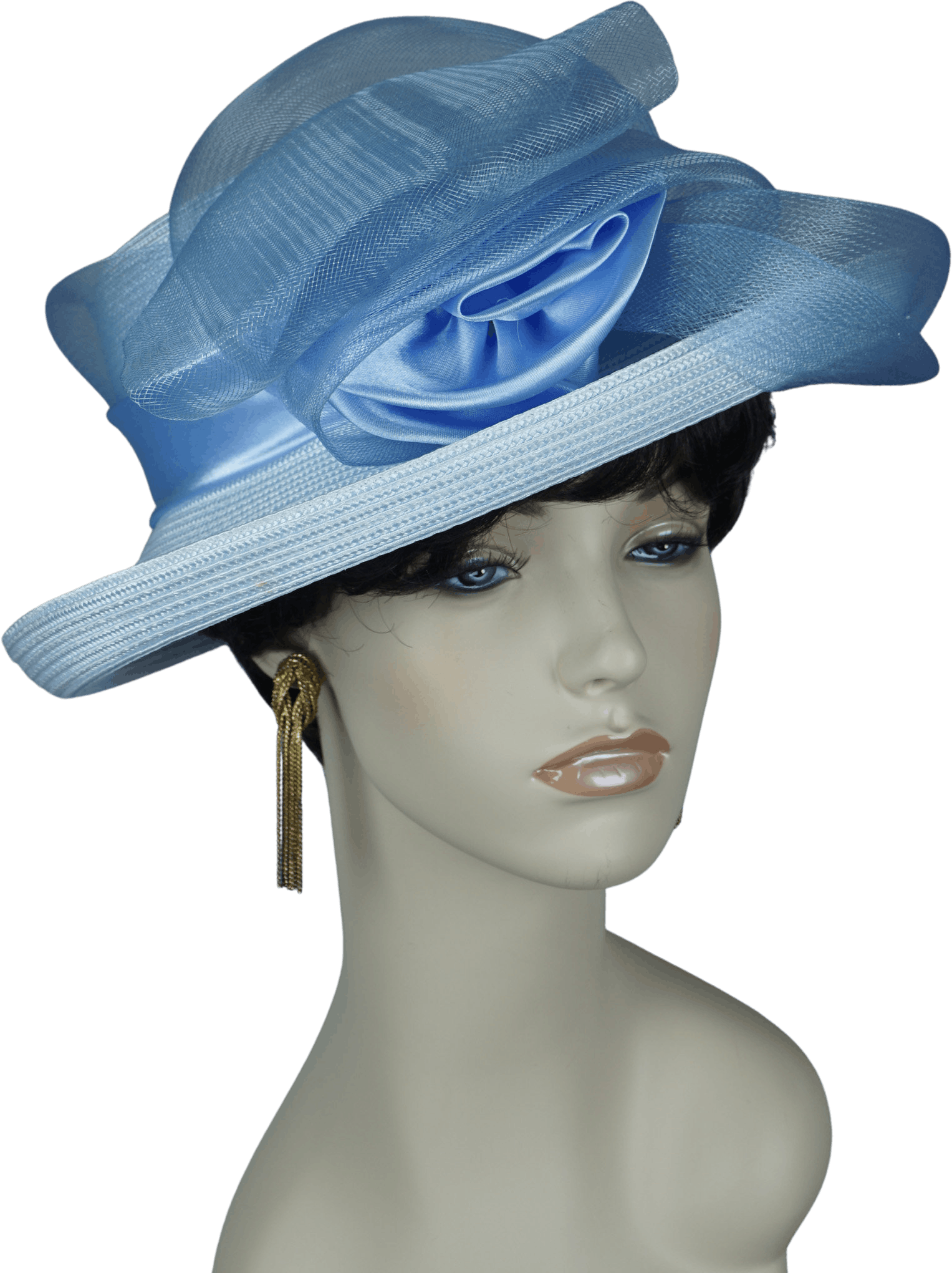 Vintage Baby Blue Straw Hat | Shop THRILLING