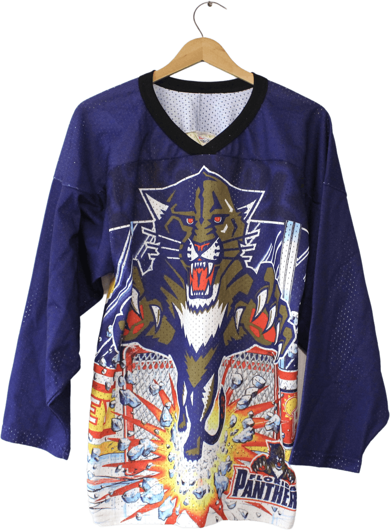 Vintage Florida Panthers Hockey Jersey by CCM Shop THRILLING