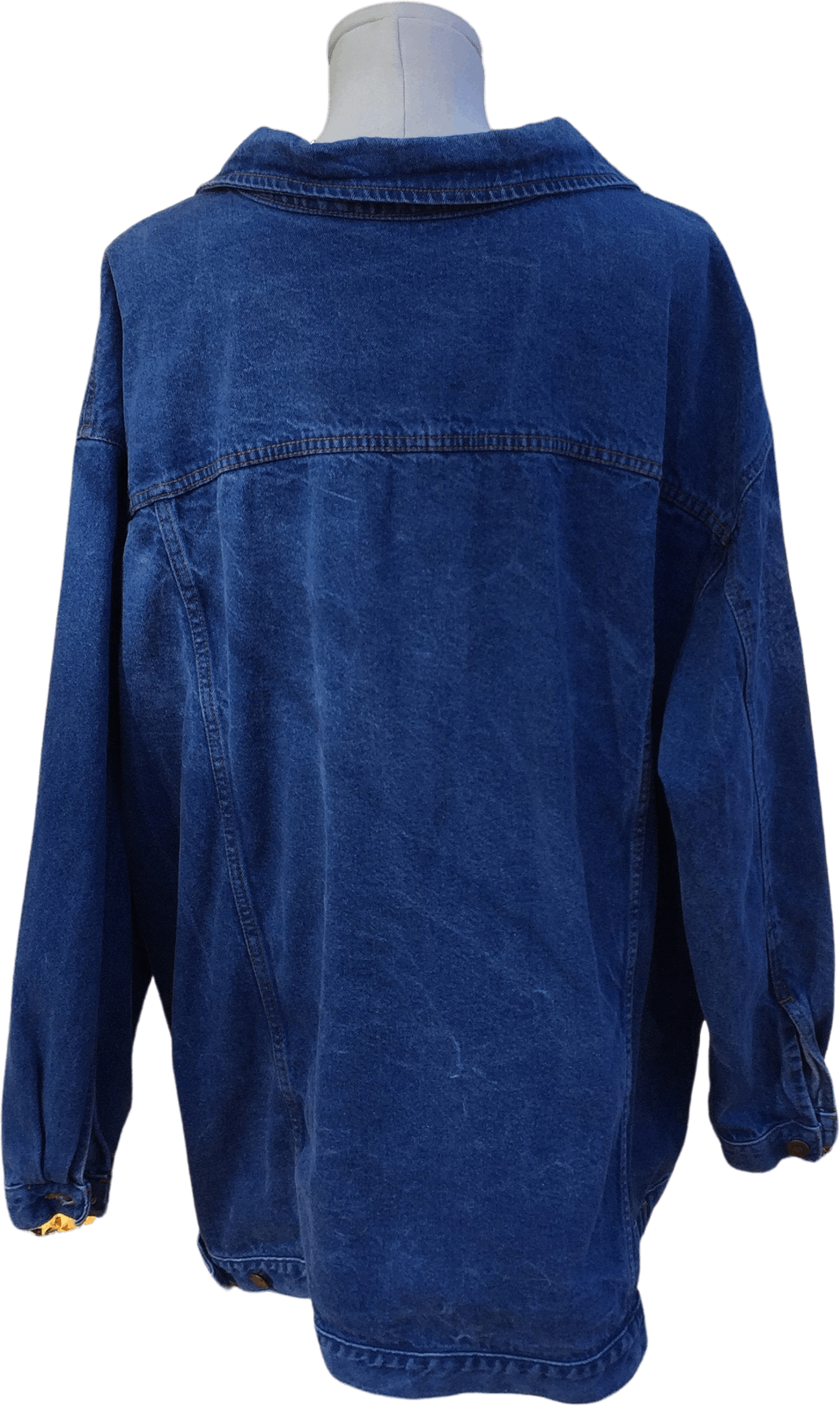 Vintage Blue Denim Button Up Jacket by Hunters Run | Shop THRILLING