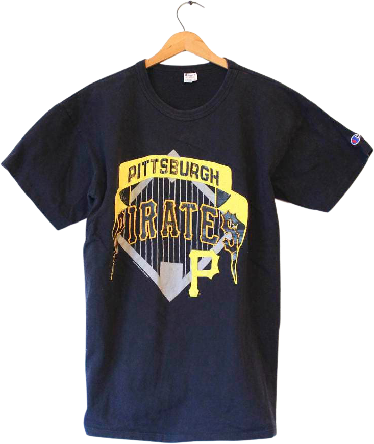 Vintage Pittsburgh Pirates Baseball Champion Crop Top T-Shirt