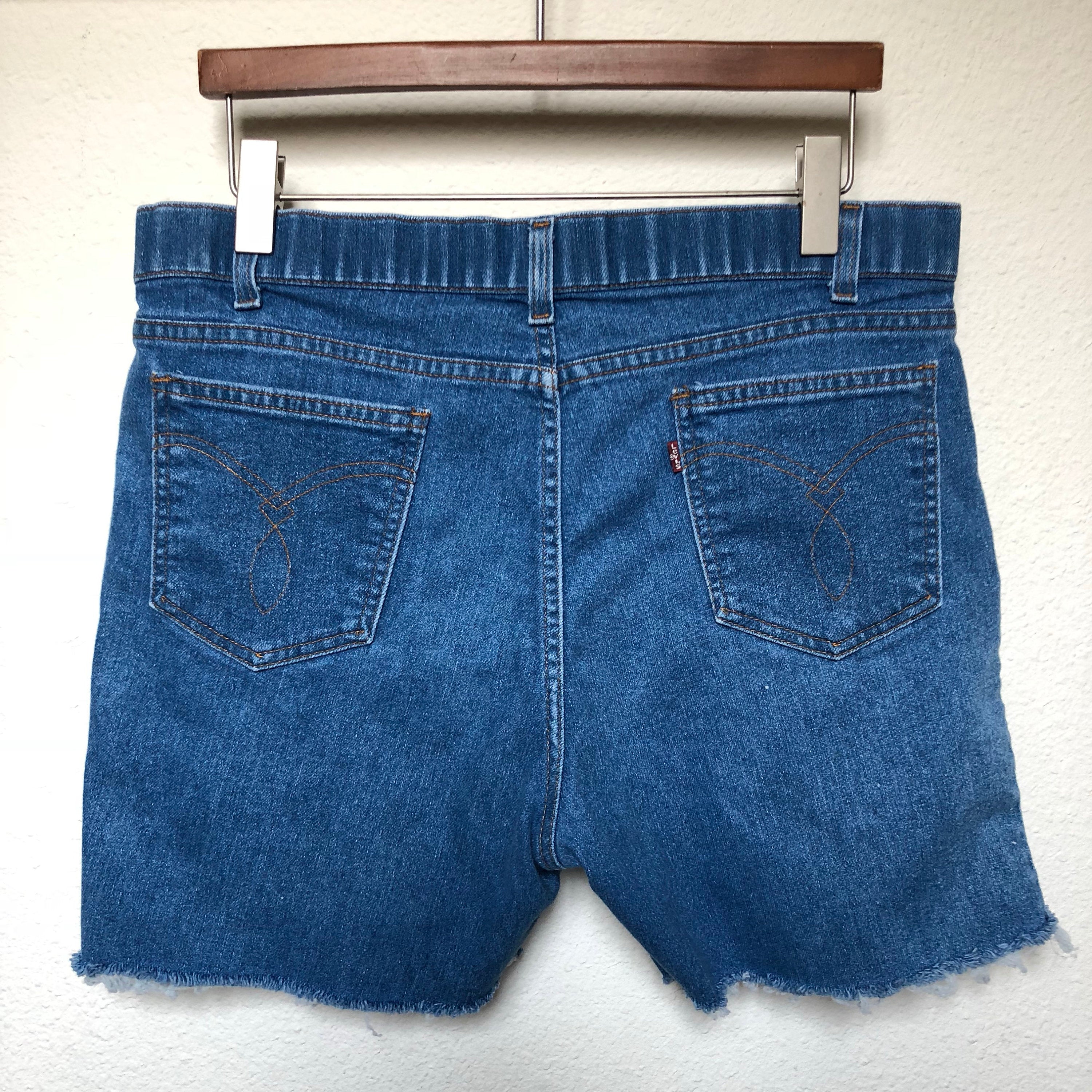 Vintage 80’s Cutoff Blue Shorts by Levi's | Shop THRILLING