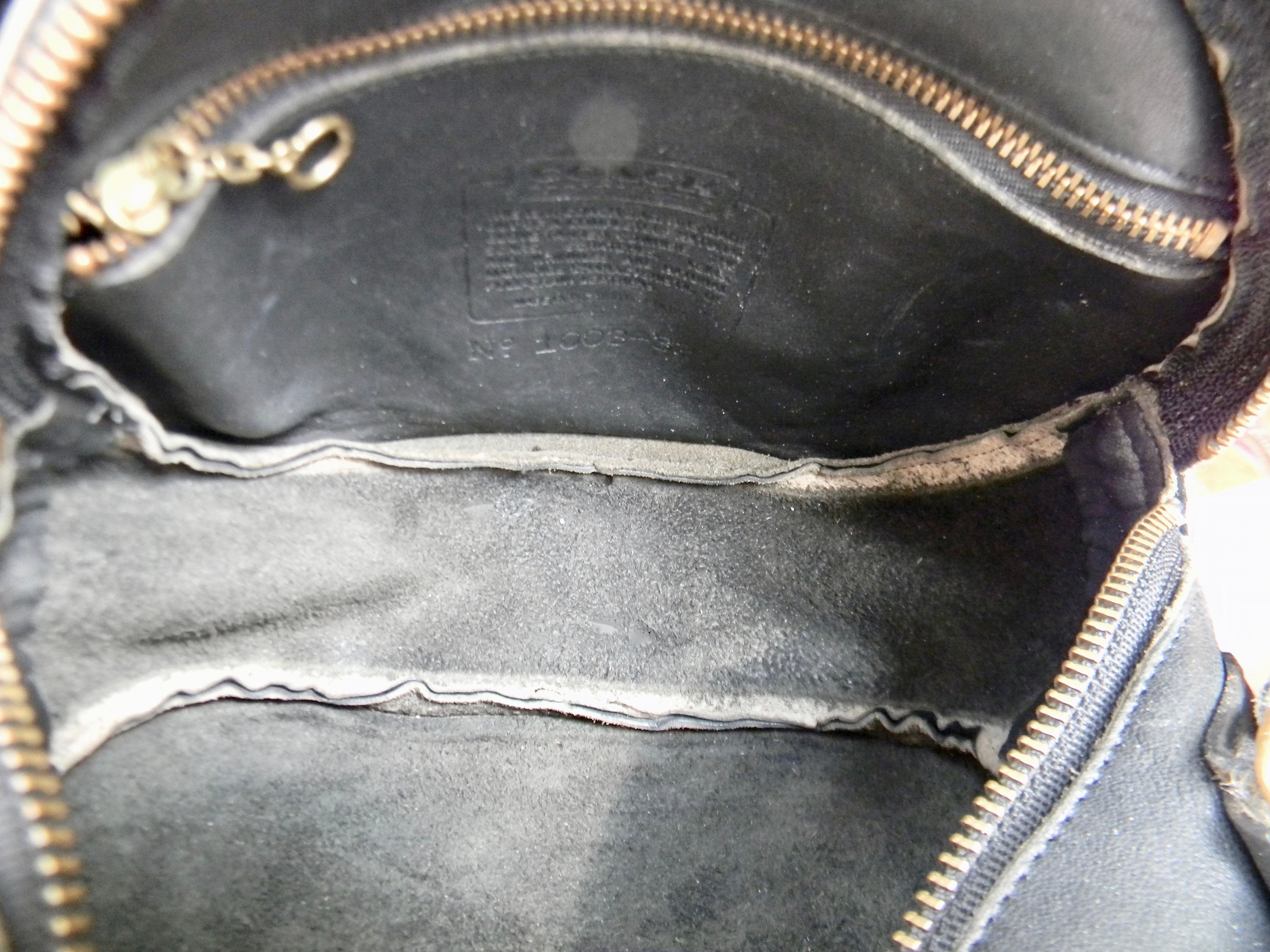 Vintage 90's Black Leather Chester Canteen Bag by Coach | Shop THRILLING