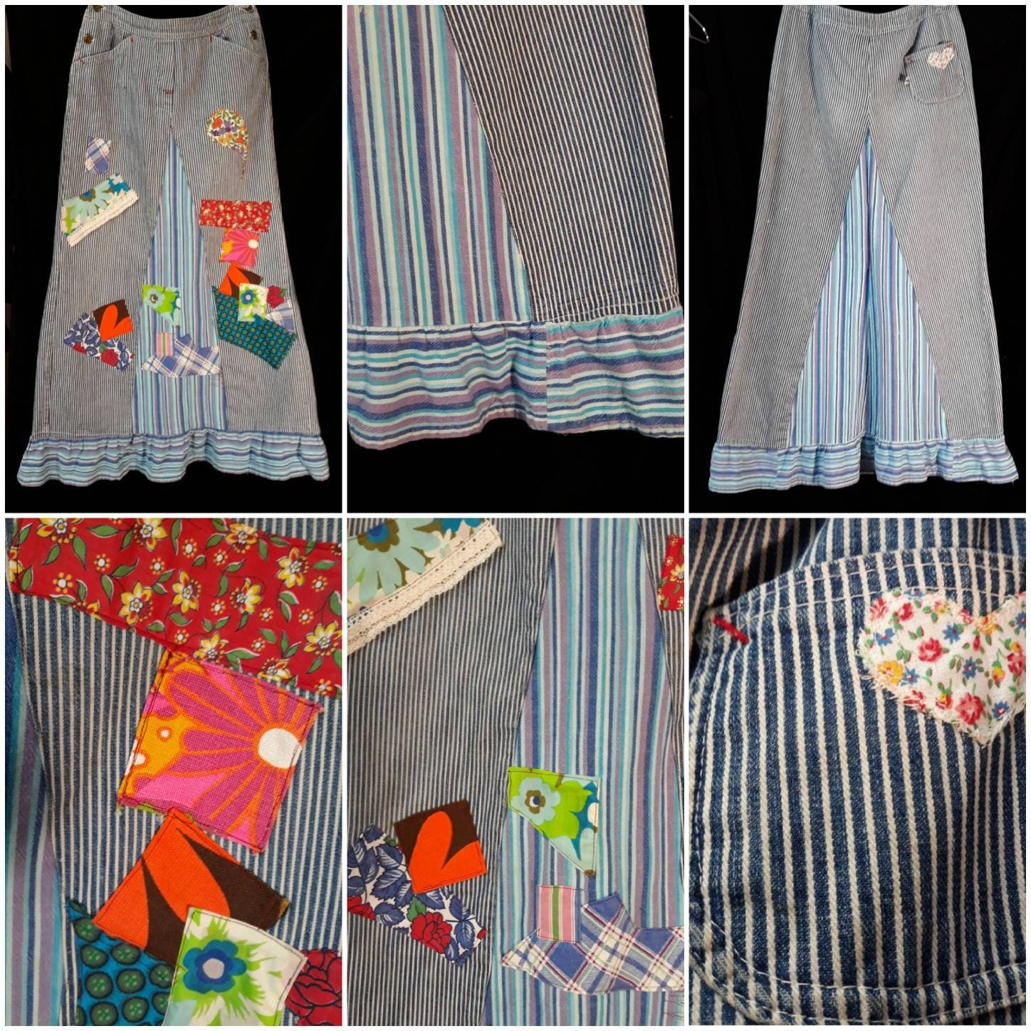 Vintage 70s Patchwork Skirt | Shop THRILLING
