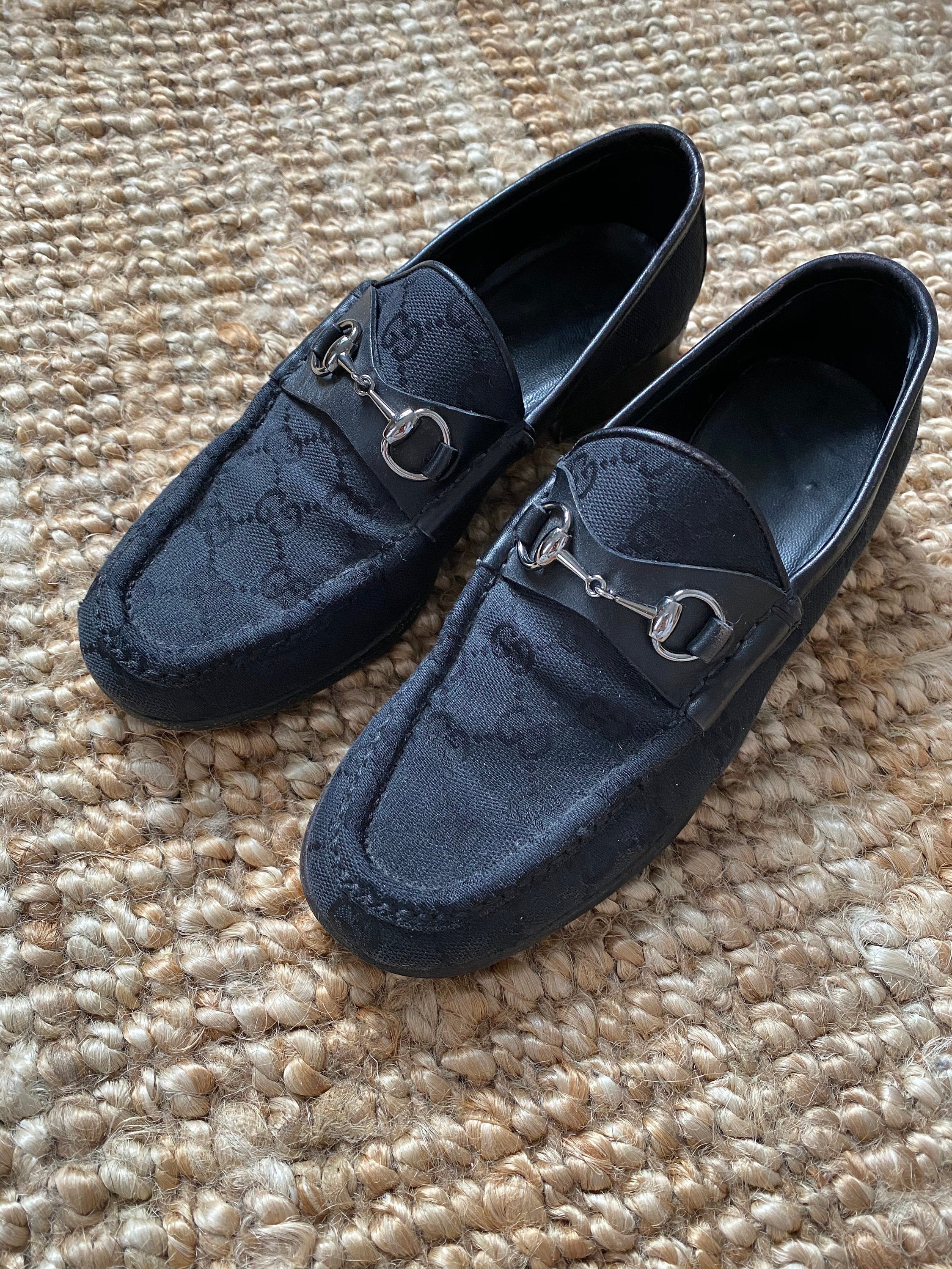 Vintage Logo Loafers by Gucci | Shop THRILLING